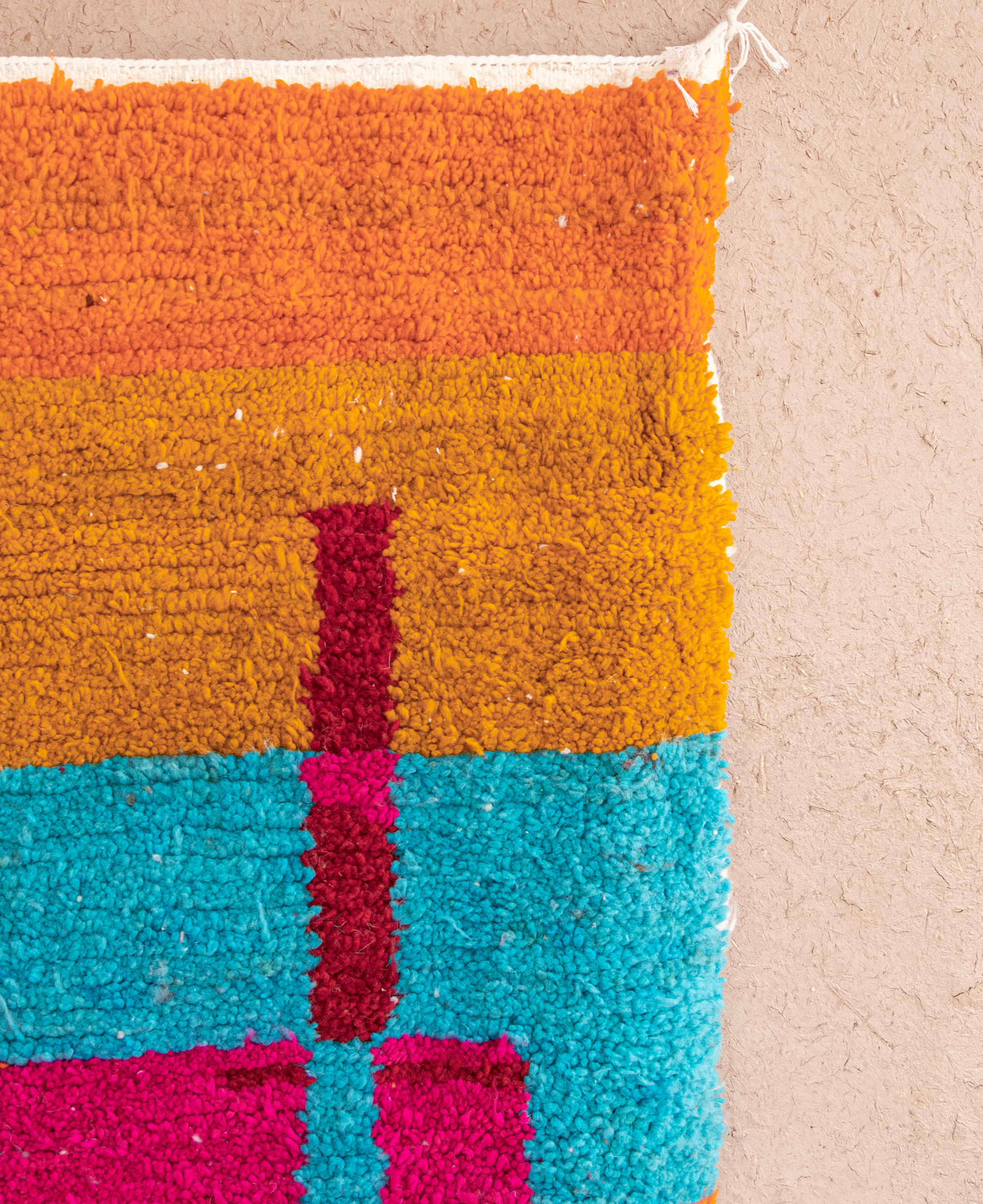Moroccan Berber Beni Ourain Rug