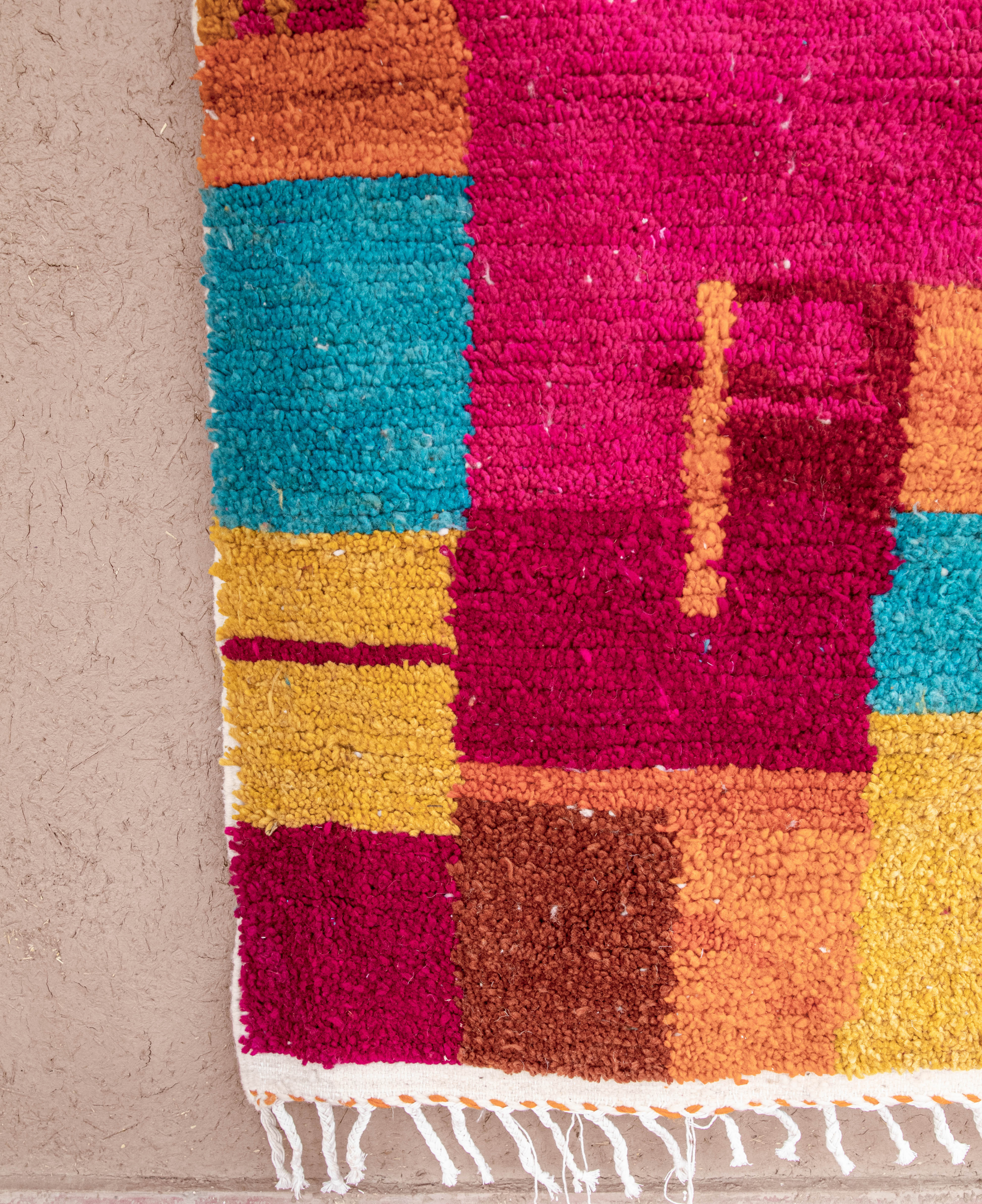 Moroccan Berber Beni Ourain Rug