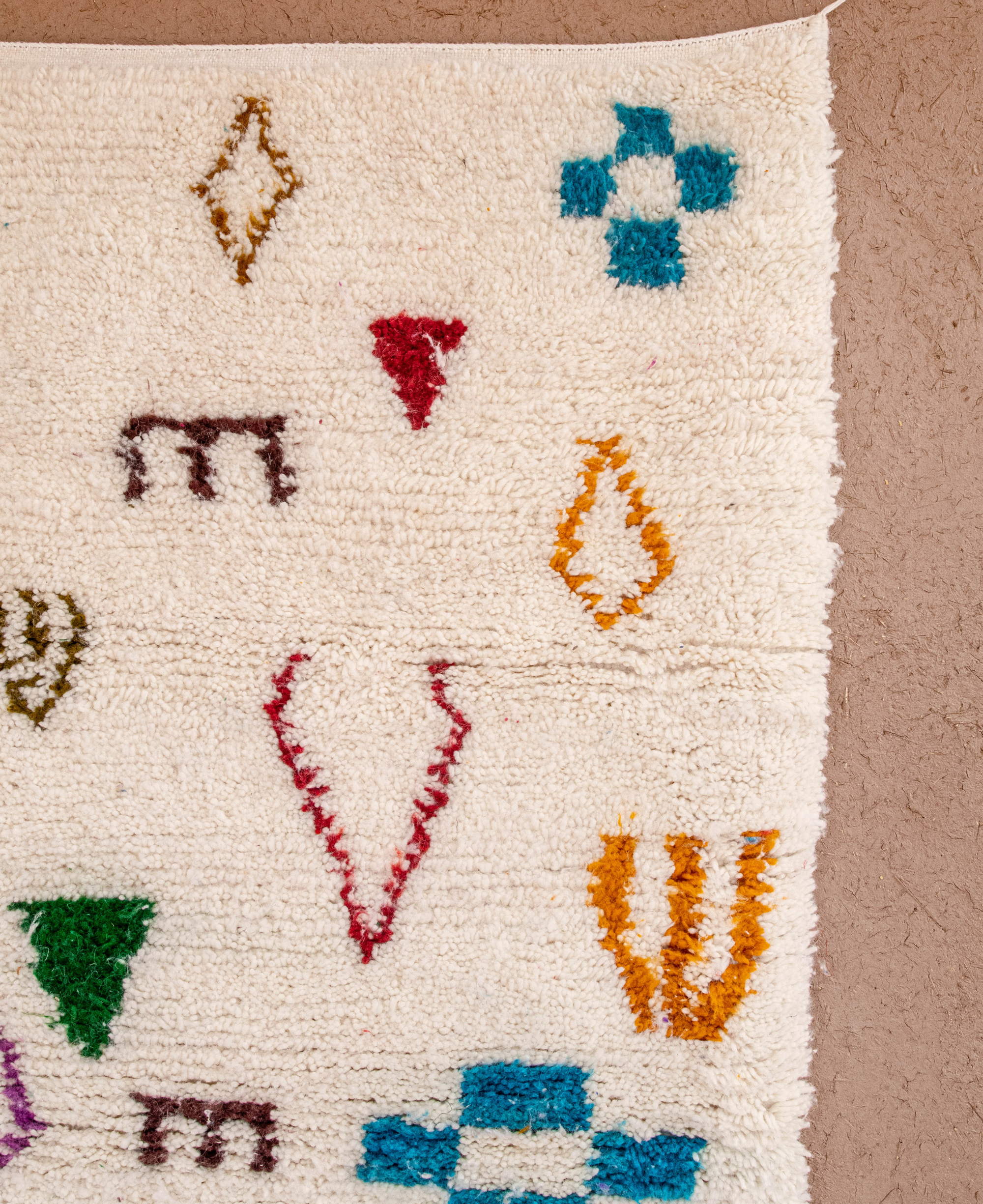 Moroccan Berber Beni Ourain Rug