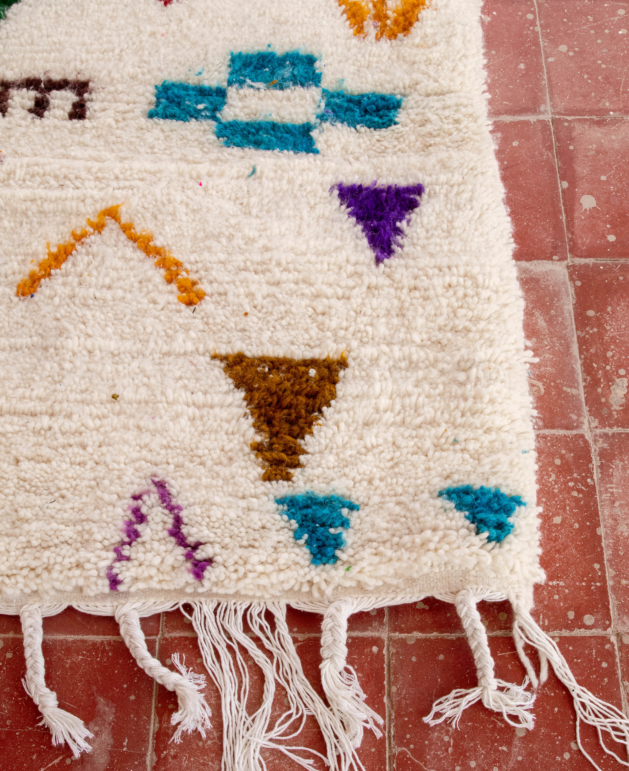 Moroccan Berber Beni Ourain Rug