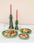 Tazekka Green Moroccan Ceramic Plate