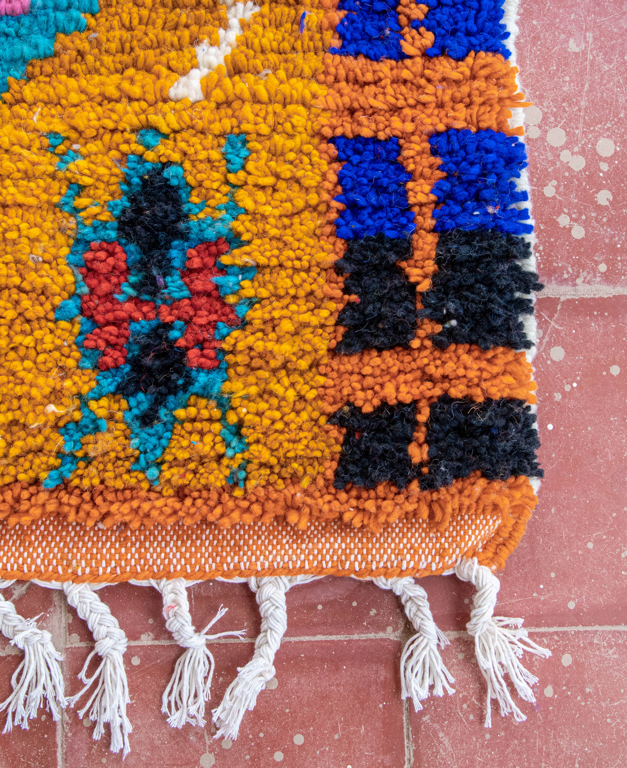 Moroccan Berber Beni Ourain Rug