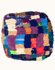 Handmade Moroccan Vintage Floor Cushion Pouf - 11