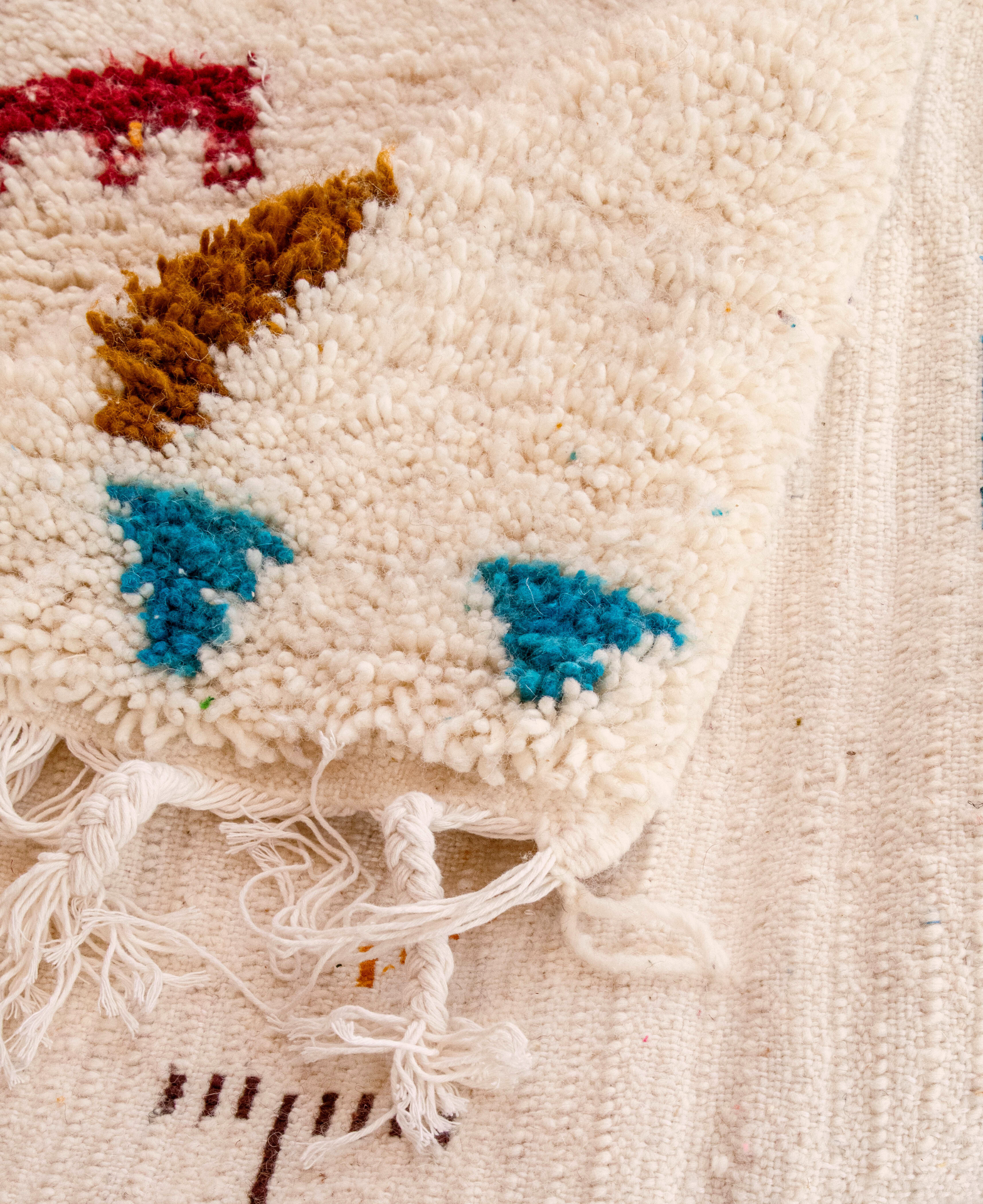 Moroccan Berber Beni Ourain Rug