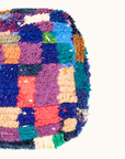 Handmade Moroccan Vintage Floor Cushion Pouf - 11