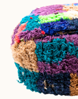Handmade Moroccan Vintage Floor Cushion Pouf - 11