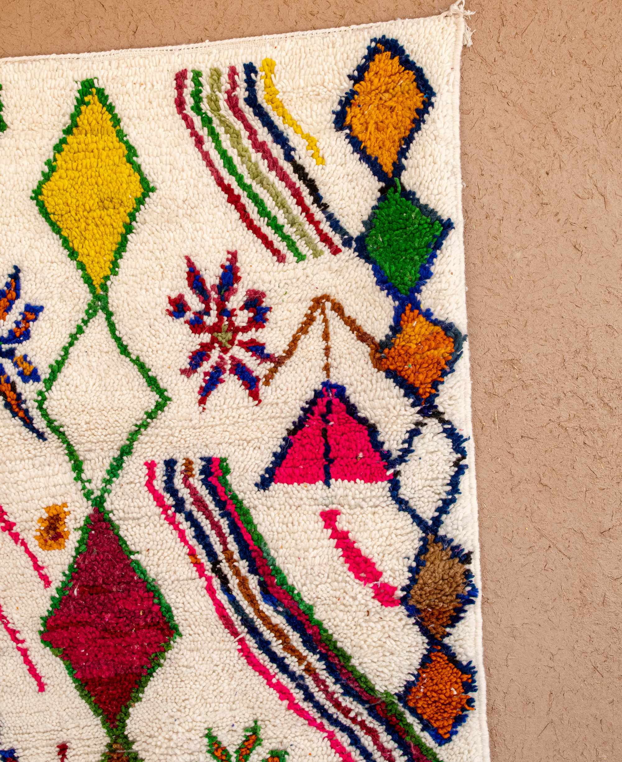 Moroccan Berber Beni Ourain Rug