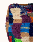 Handmade Moroccan Vintage Floor Cushion Pouf - 11