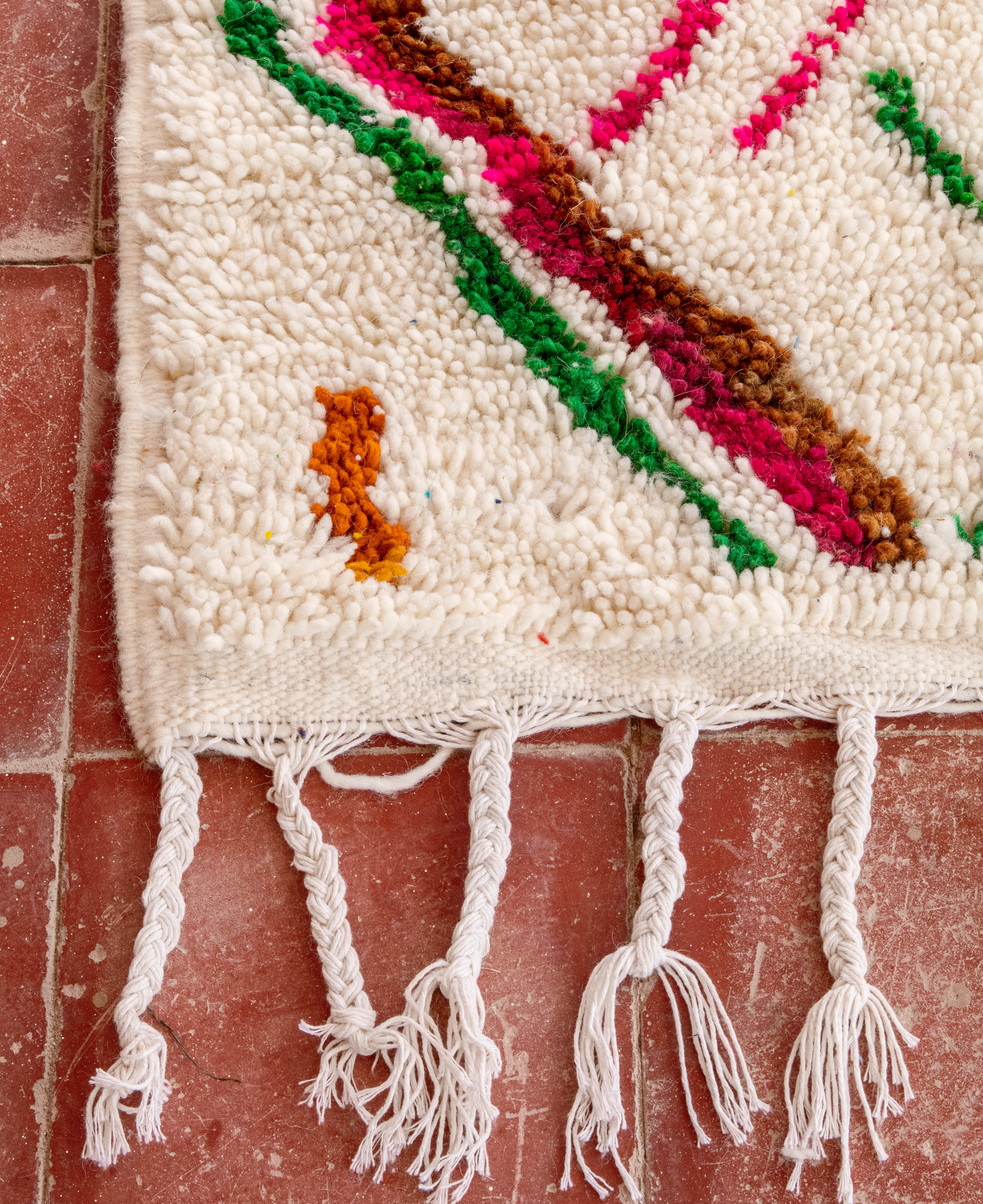 Moroccan Berber Beni Ourain Rug