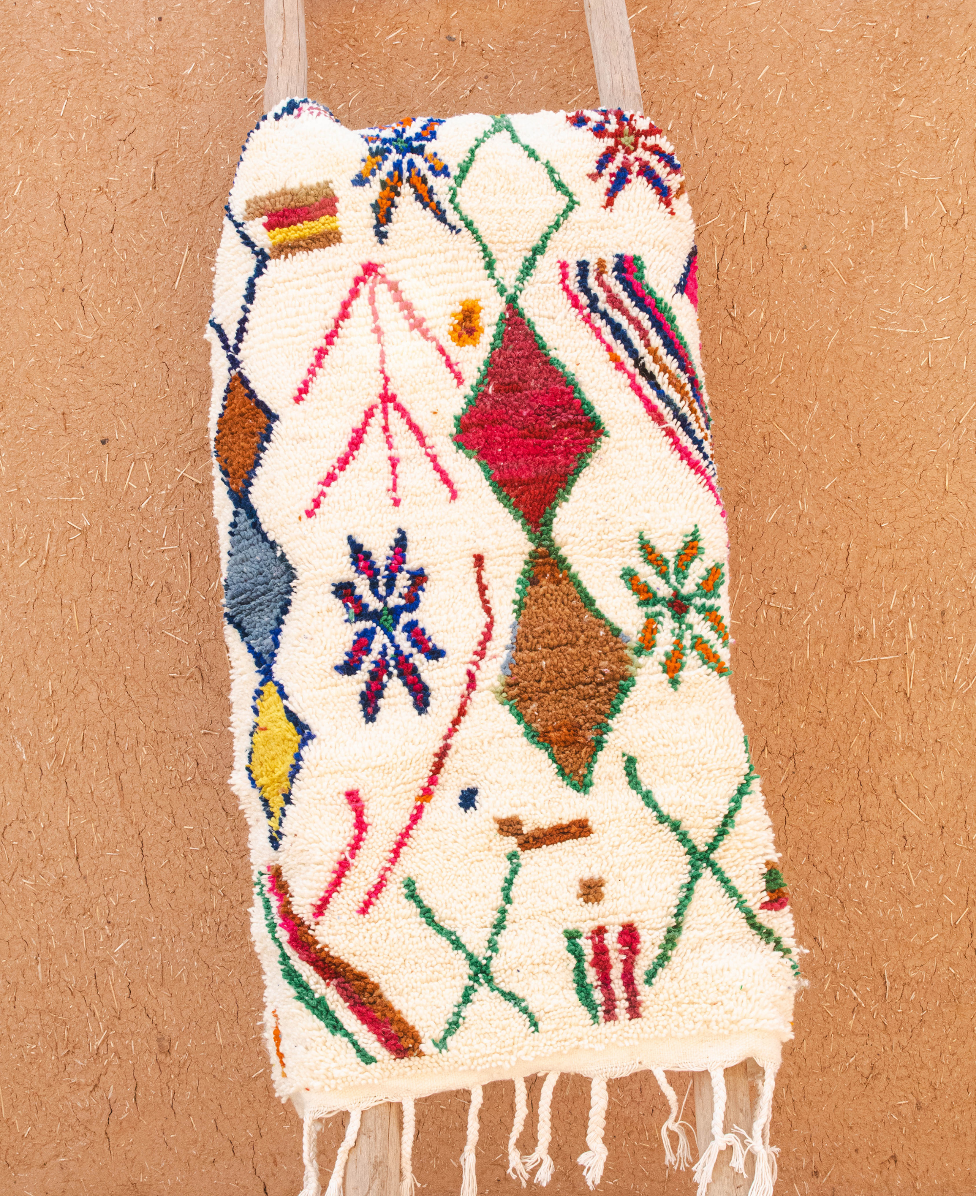Moroccan Berber Beni Ourain Rug