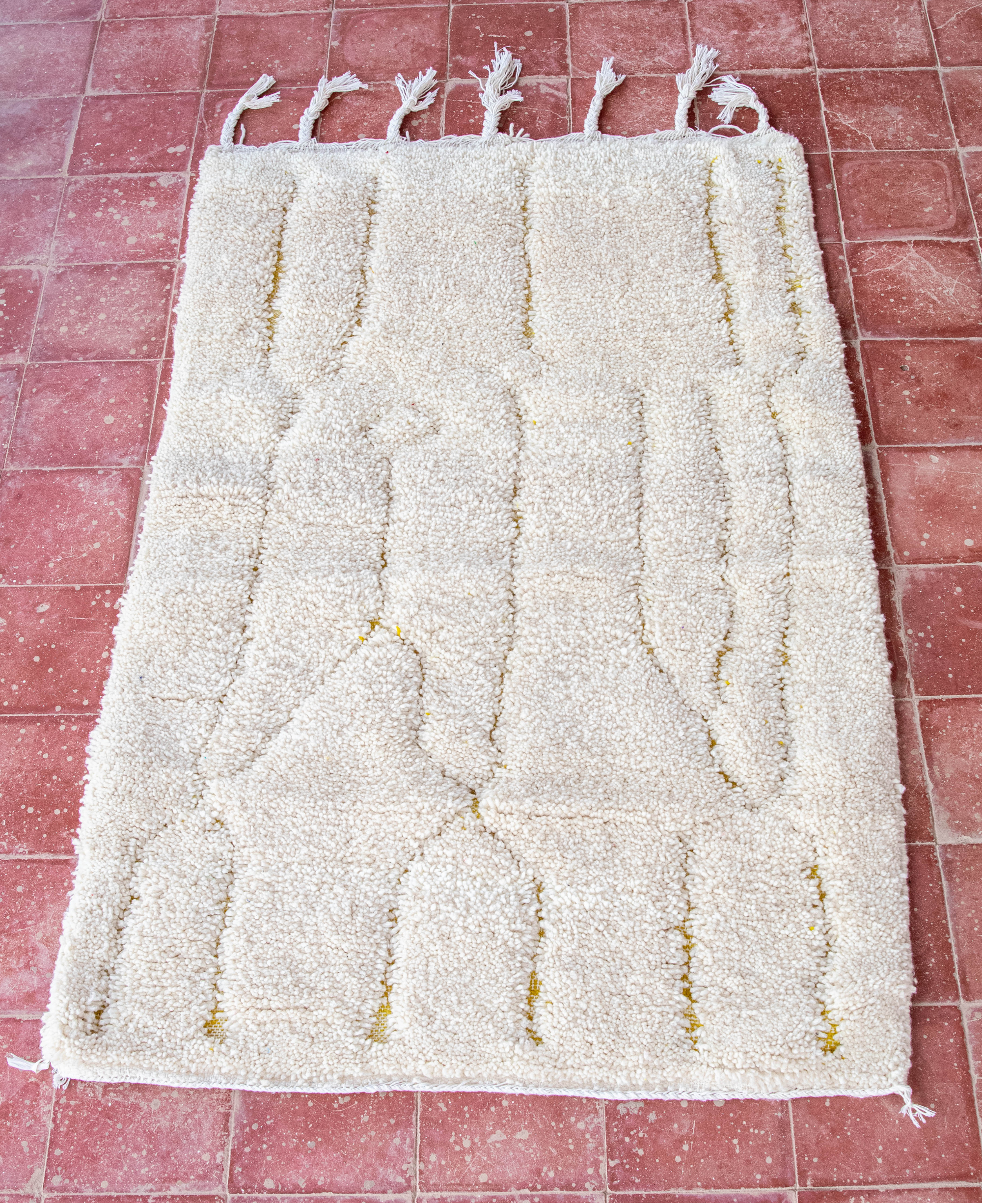 Moroccan Berber Beni Ourain Rug