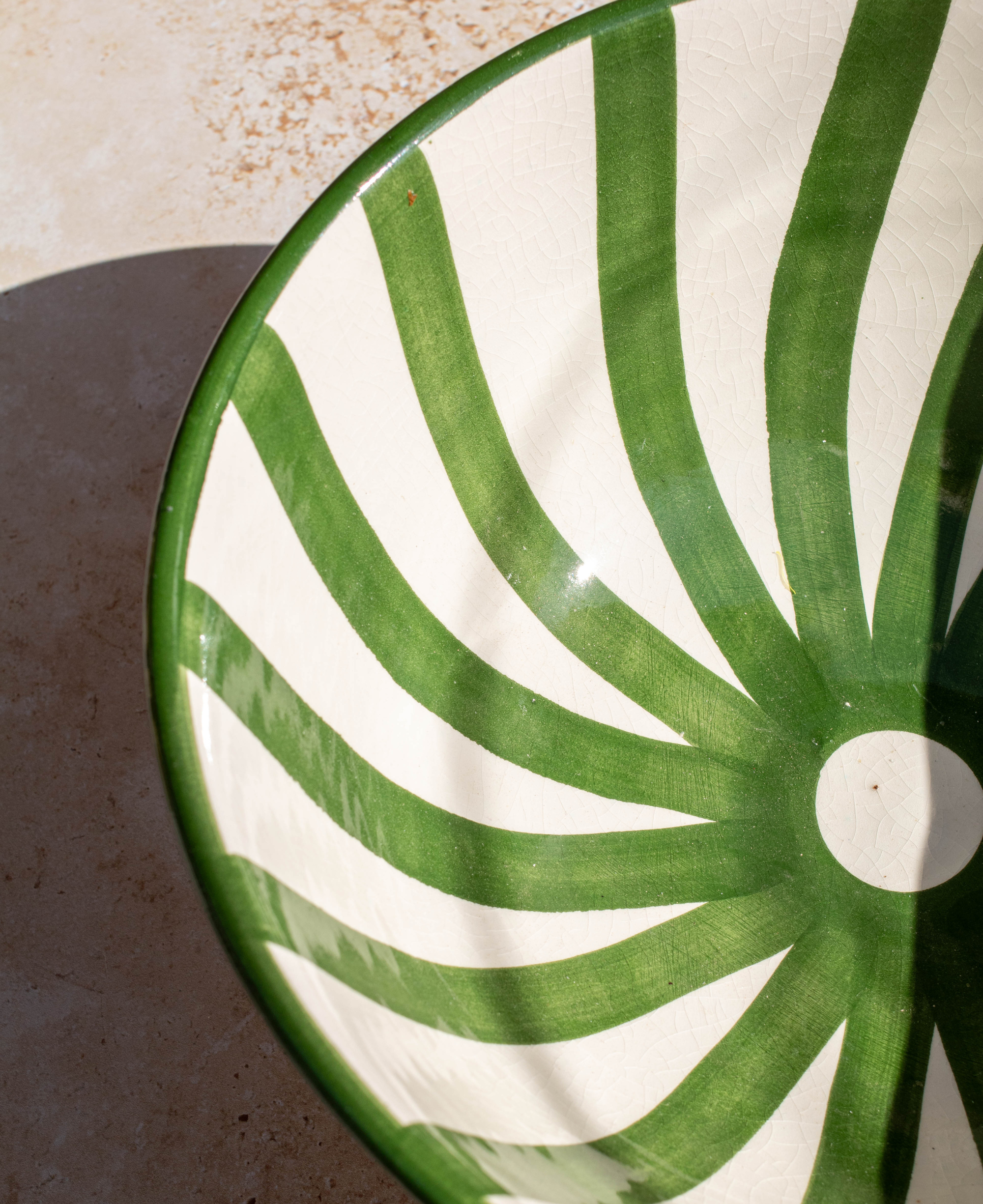Large Handmade Moroccan Ceramic Bowls