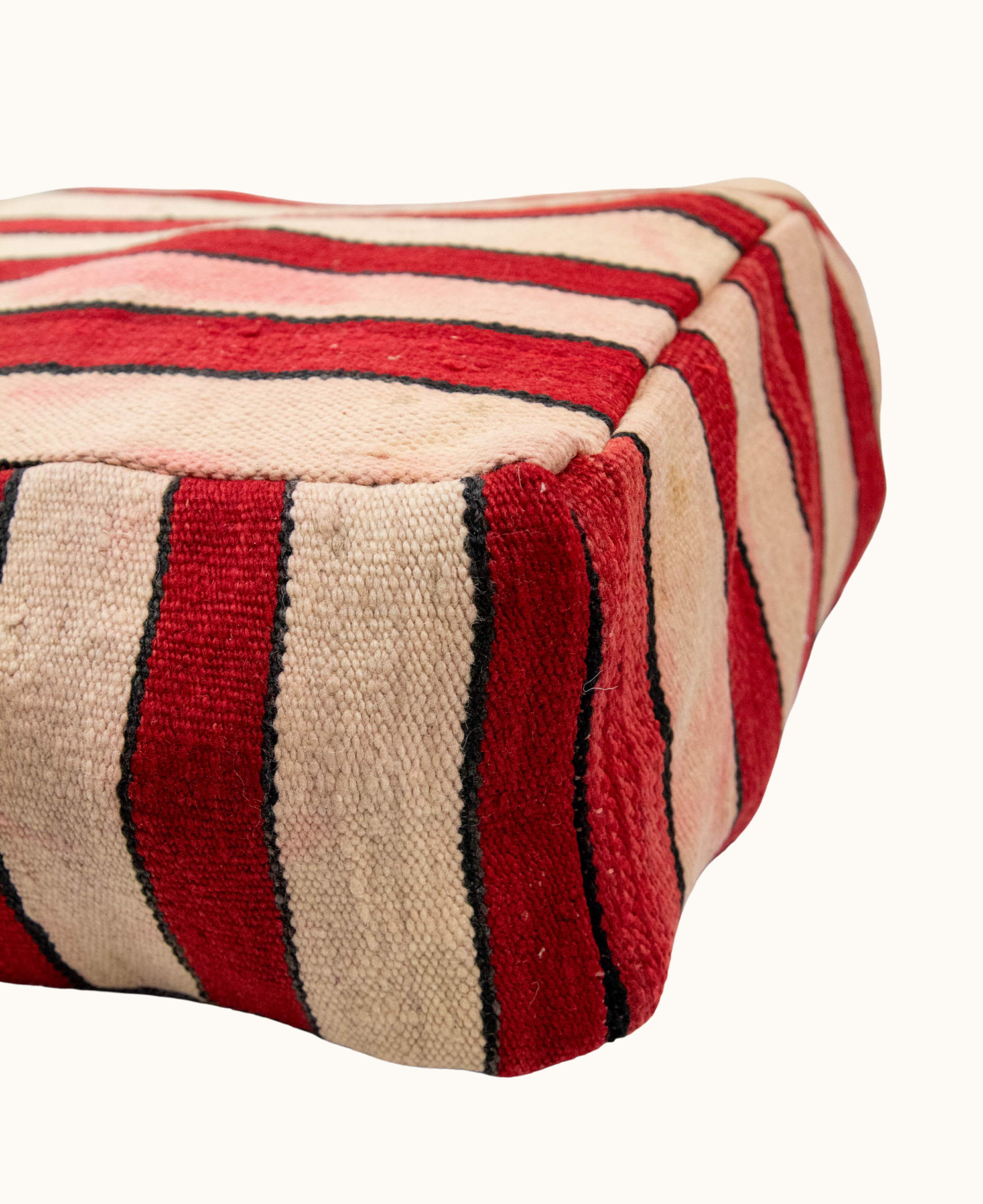 Handmade Moroccan Vintage Floor Cushion Pouf - 01