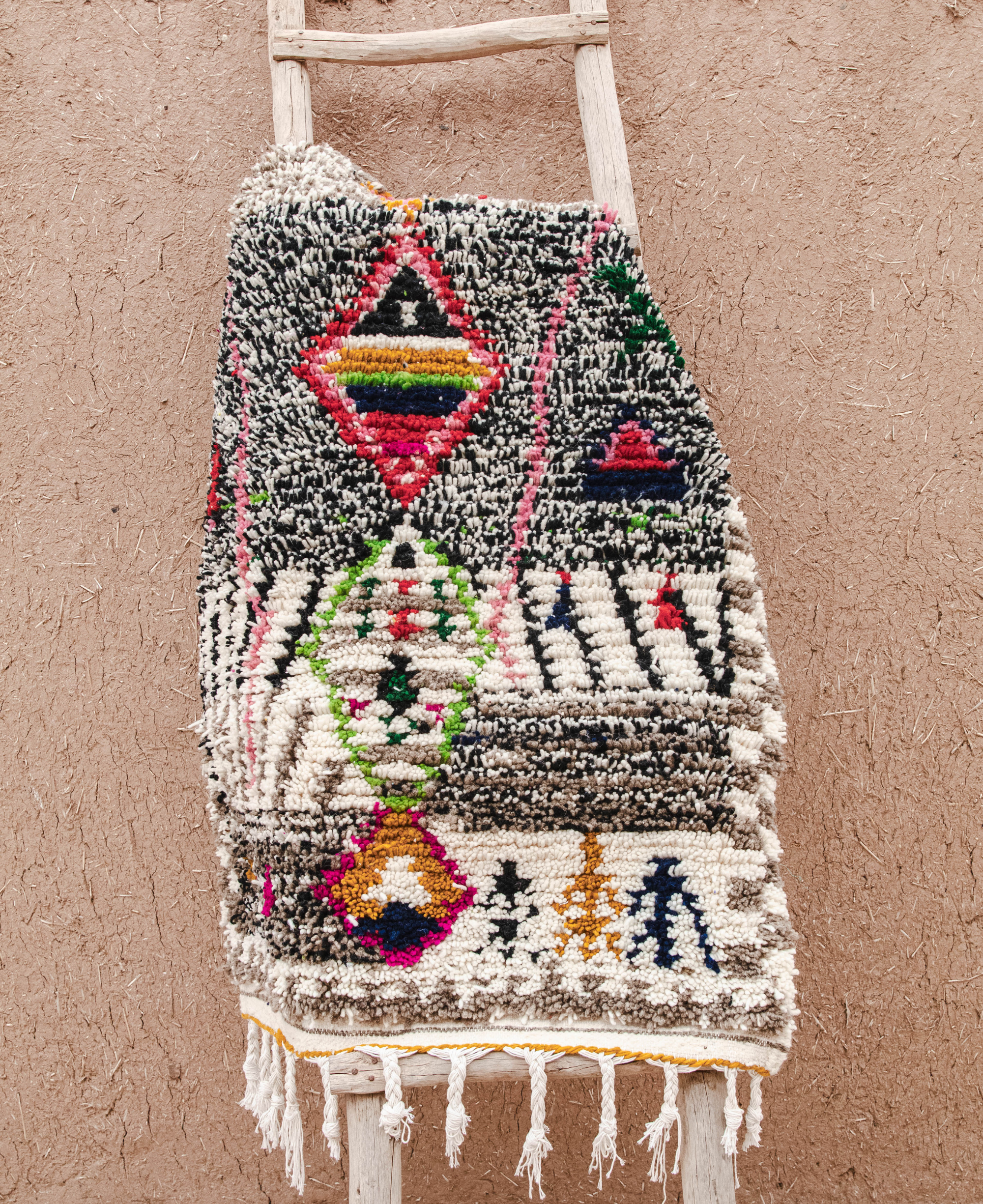 Moroccan Berber Beni Ourain Rug