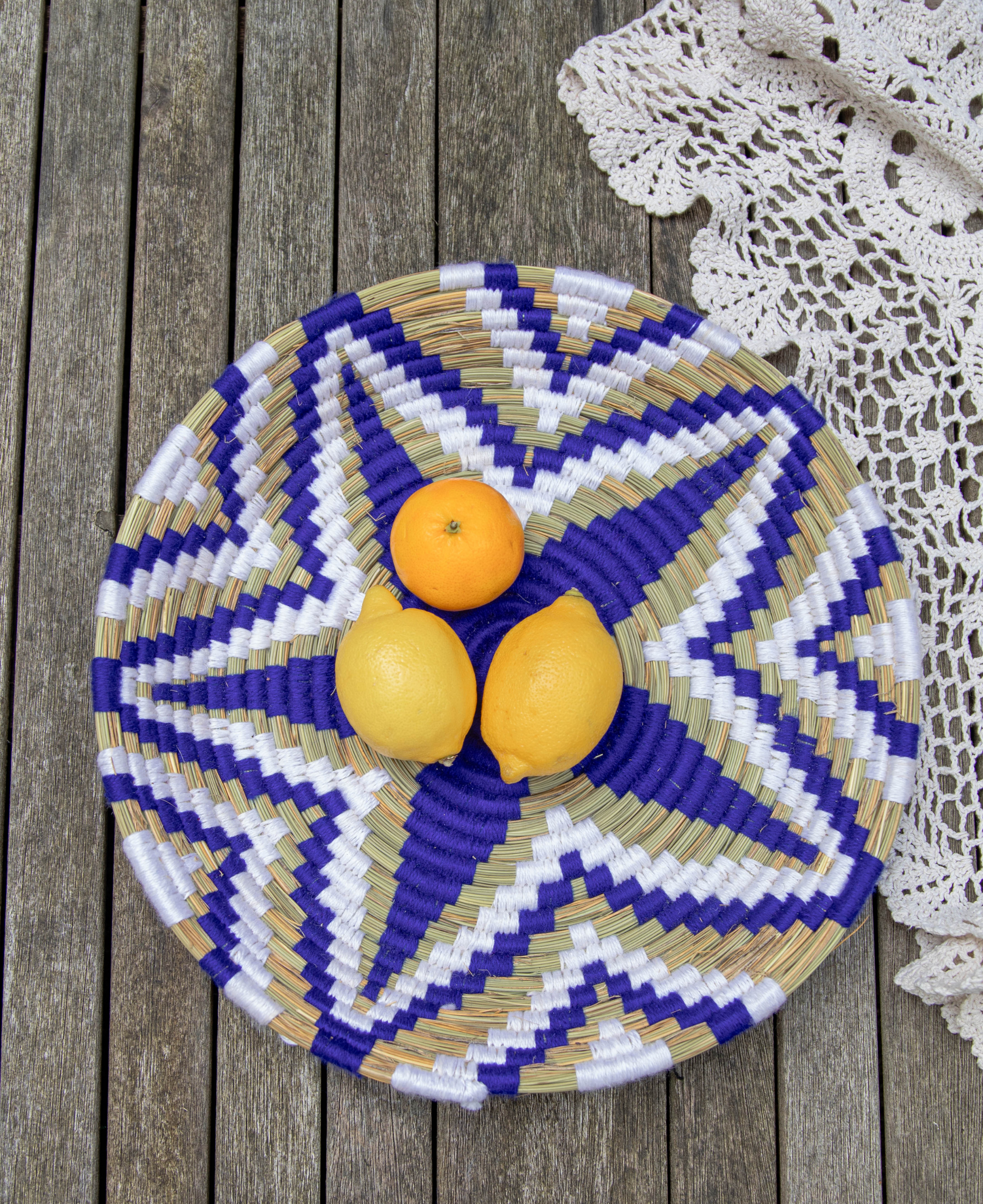 Moroccan Wool Plate - 008