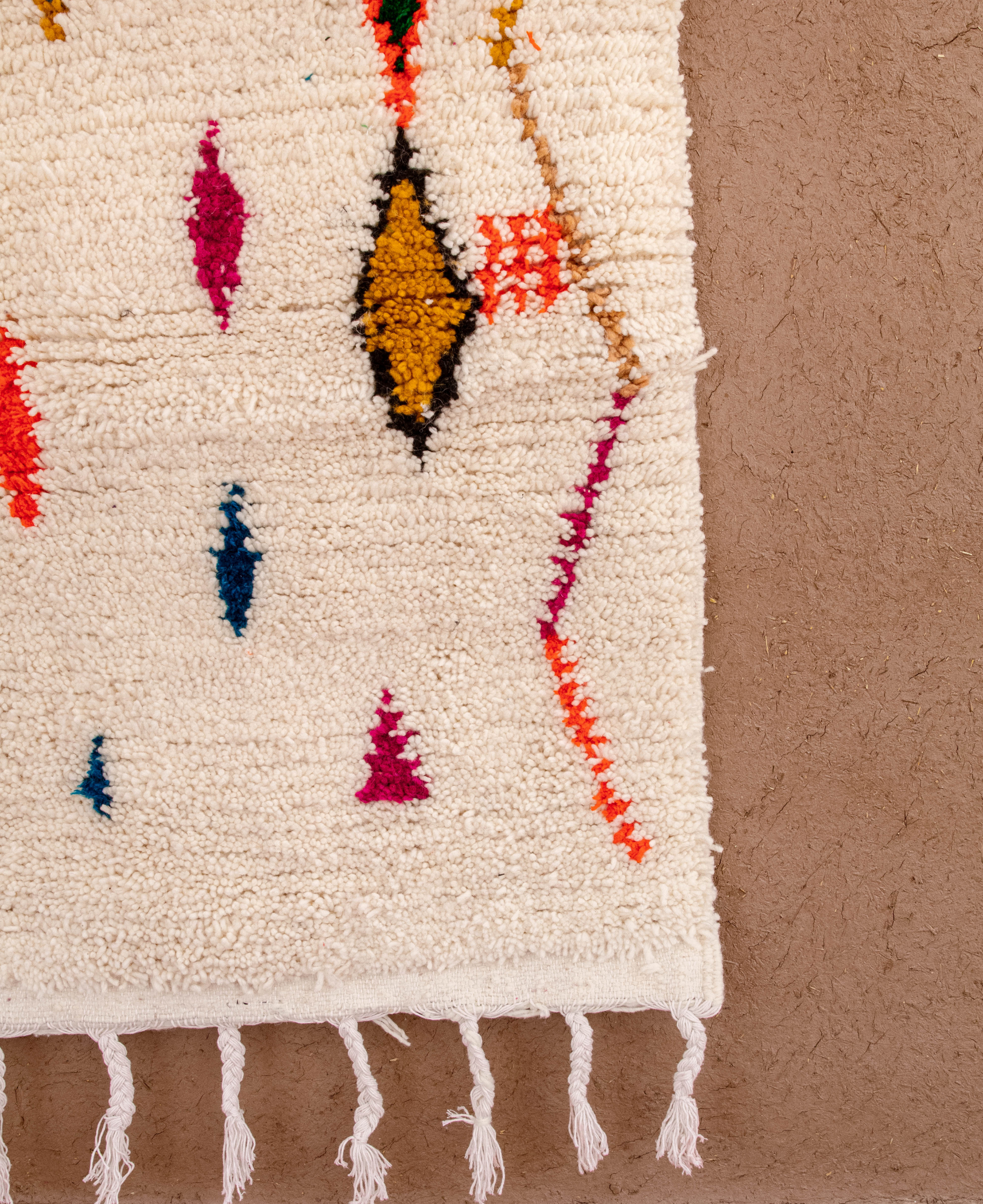 Moroccan Berber Beni Ourain Rug