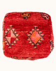 Handmade Moroccan Vintage Floor Cushion Pouf - 13