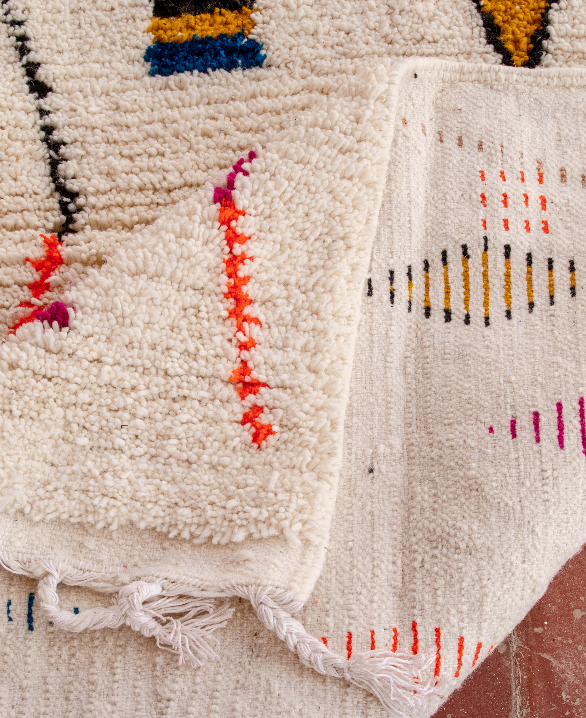 Moroccan Berber Beni Ourain Rug
