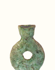 Tamegroute Green Glazed Candlestick Holder