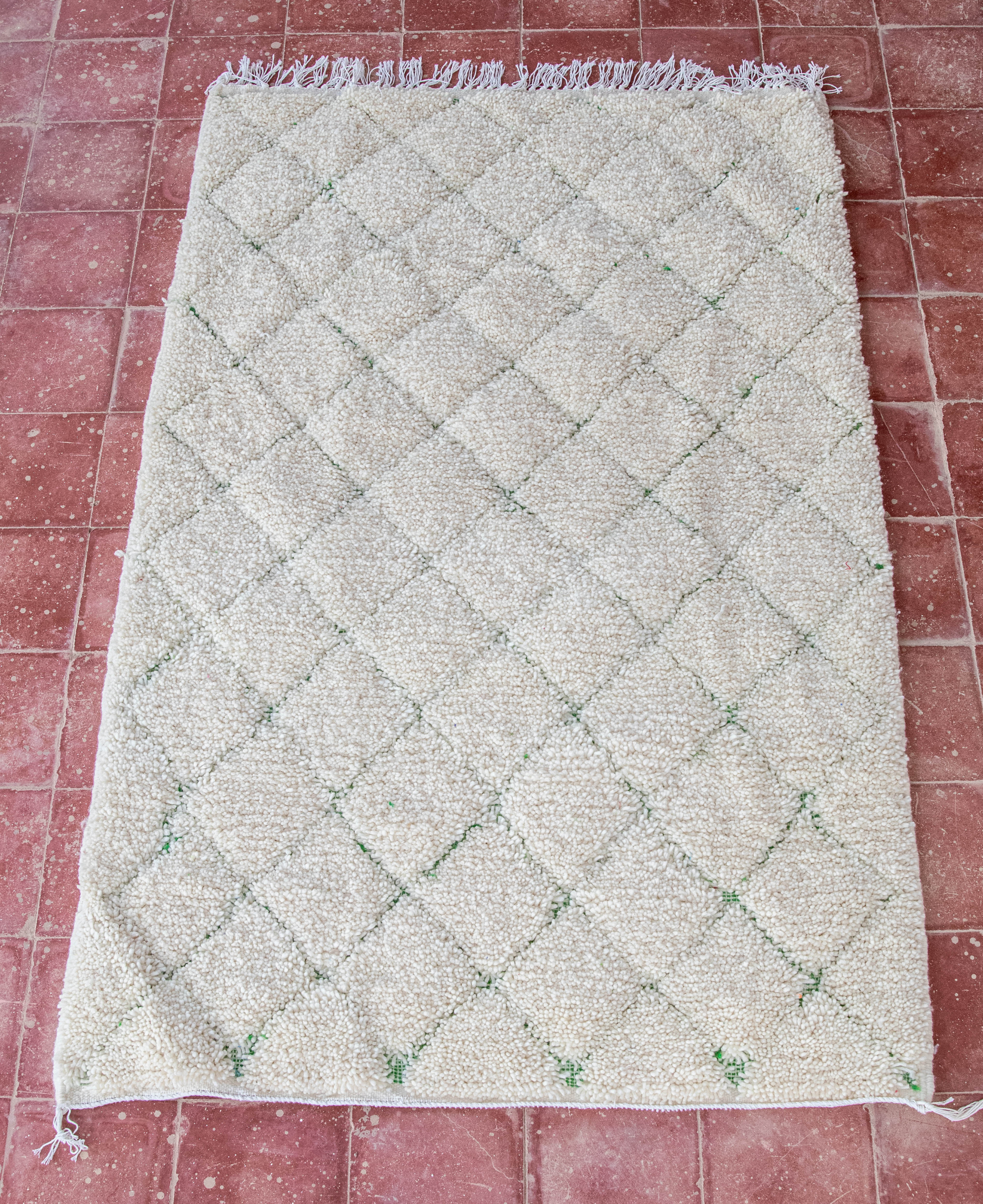 Moroccan Berber Beni Ourain Rug