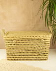 Handwoven Wicker Storage Trunk/Basket