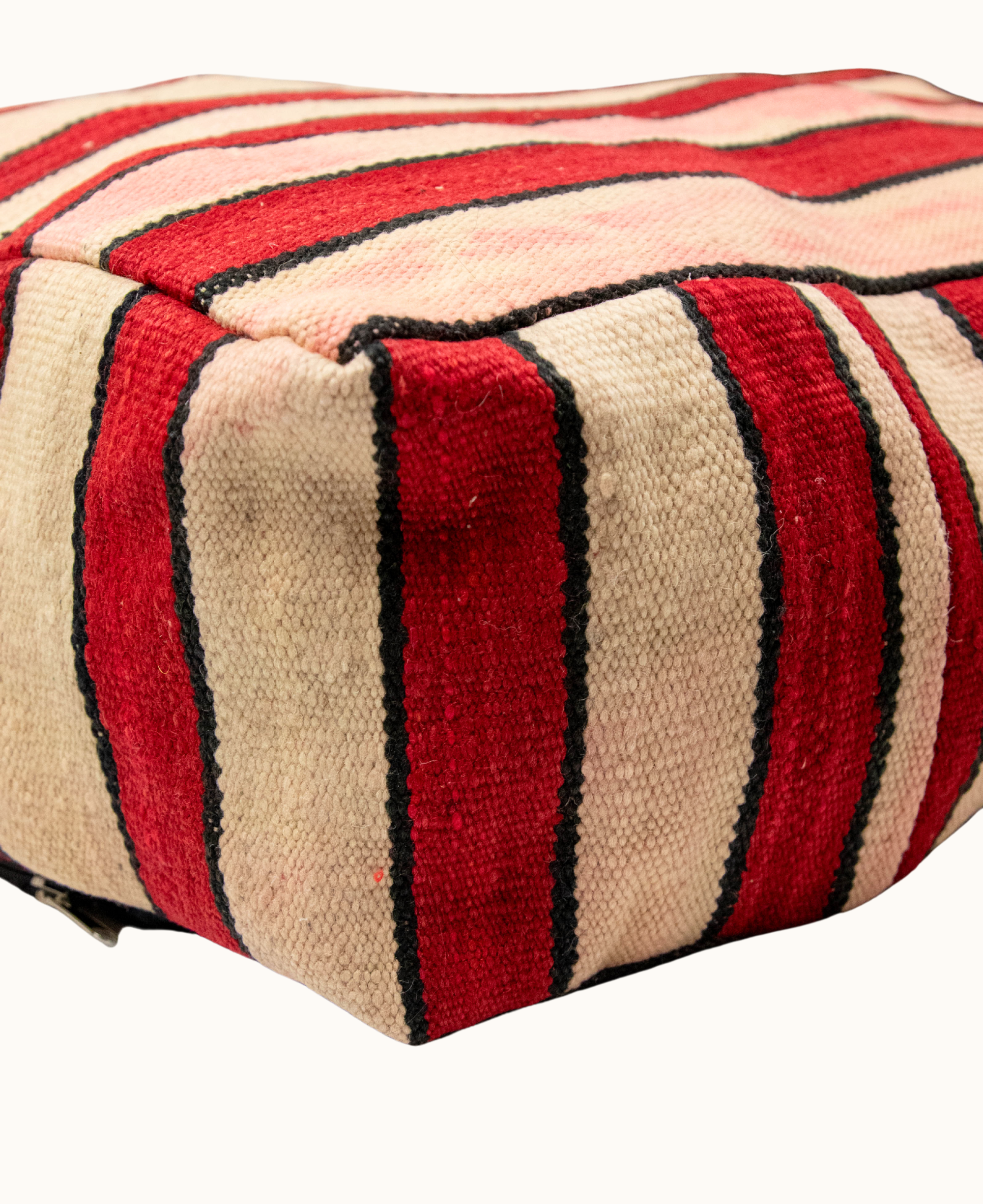 Handmade Moroccan Vintage Floor Cushion Pouf - 01
