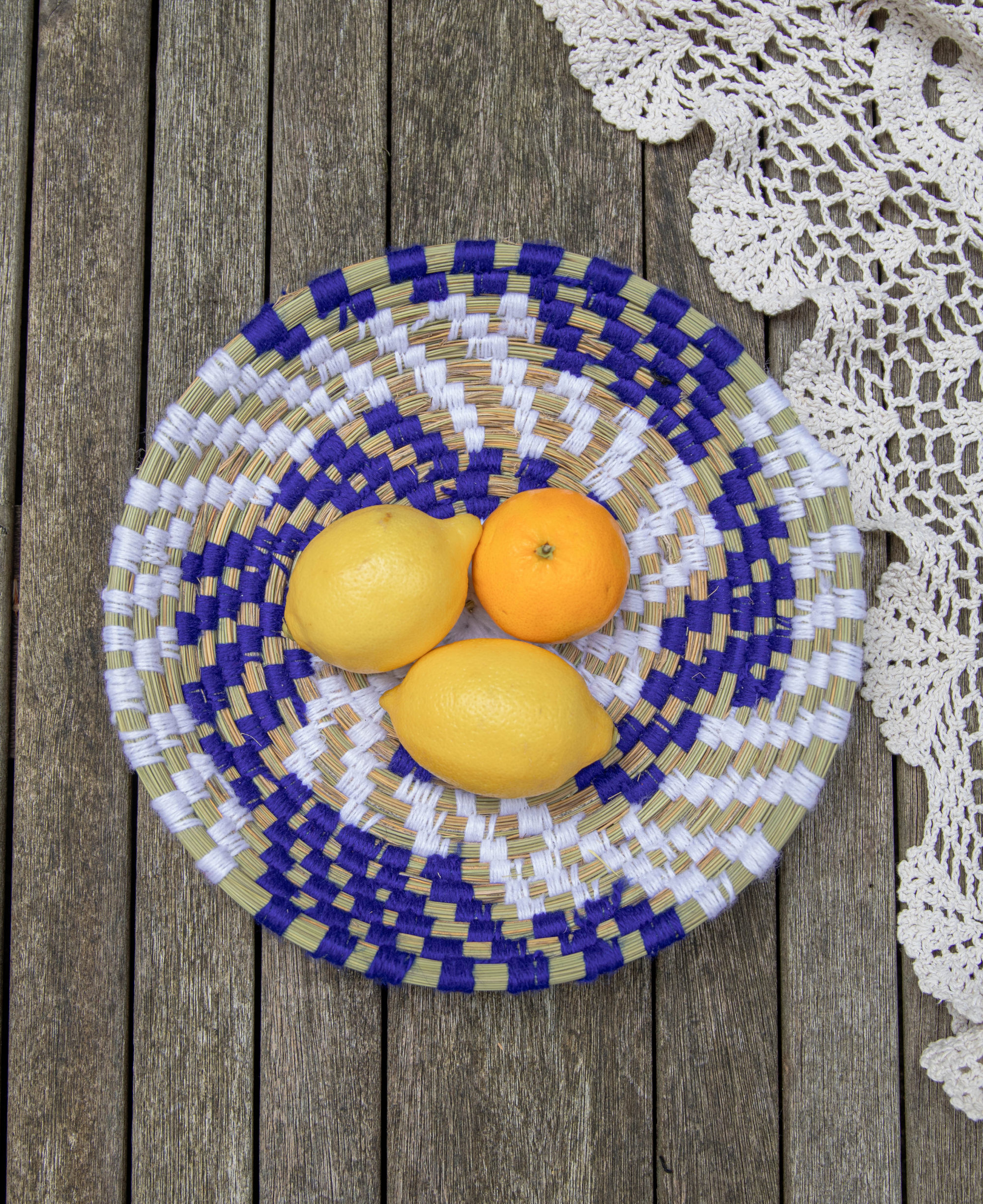 Moroccan Wool Plate - 014