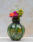 Artisan Tamegroute vase crafted in southern Morocco