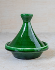 Tazekka Green Moroccan Ceramic Mini Serving Tagine