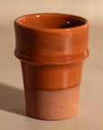 Handmade Beldi Ceramic Cup - Terracotta