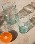 Handmade Beldi Tea Glasses Set - Clear