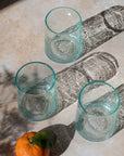 Handmade Moroccan Beldi Glass - Clear