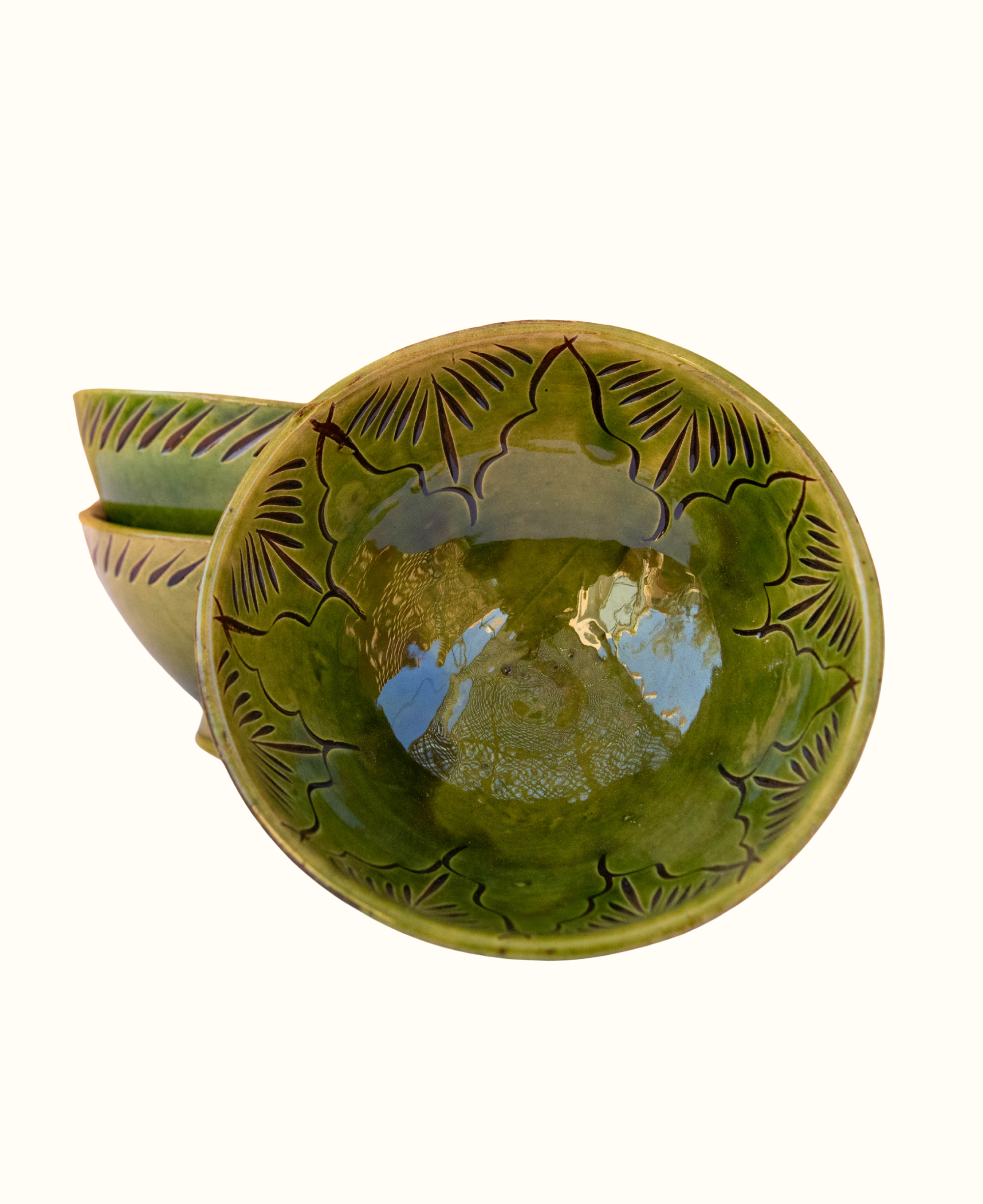 Handmade Ourika Moroccan Ceramic Bowl – Serving & Decorative Dish