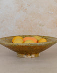 Handmade Tamegroute Dinner Plate - Ochre