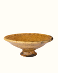 Handmade Tamegroute Pottery Serving Platter Bowl