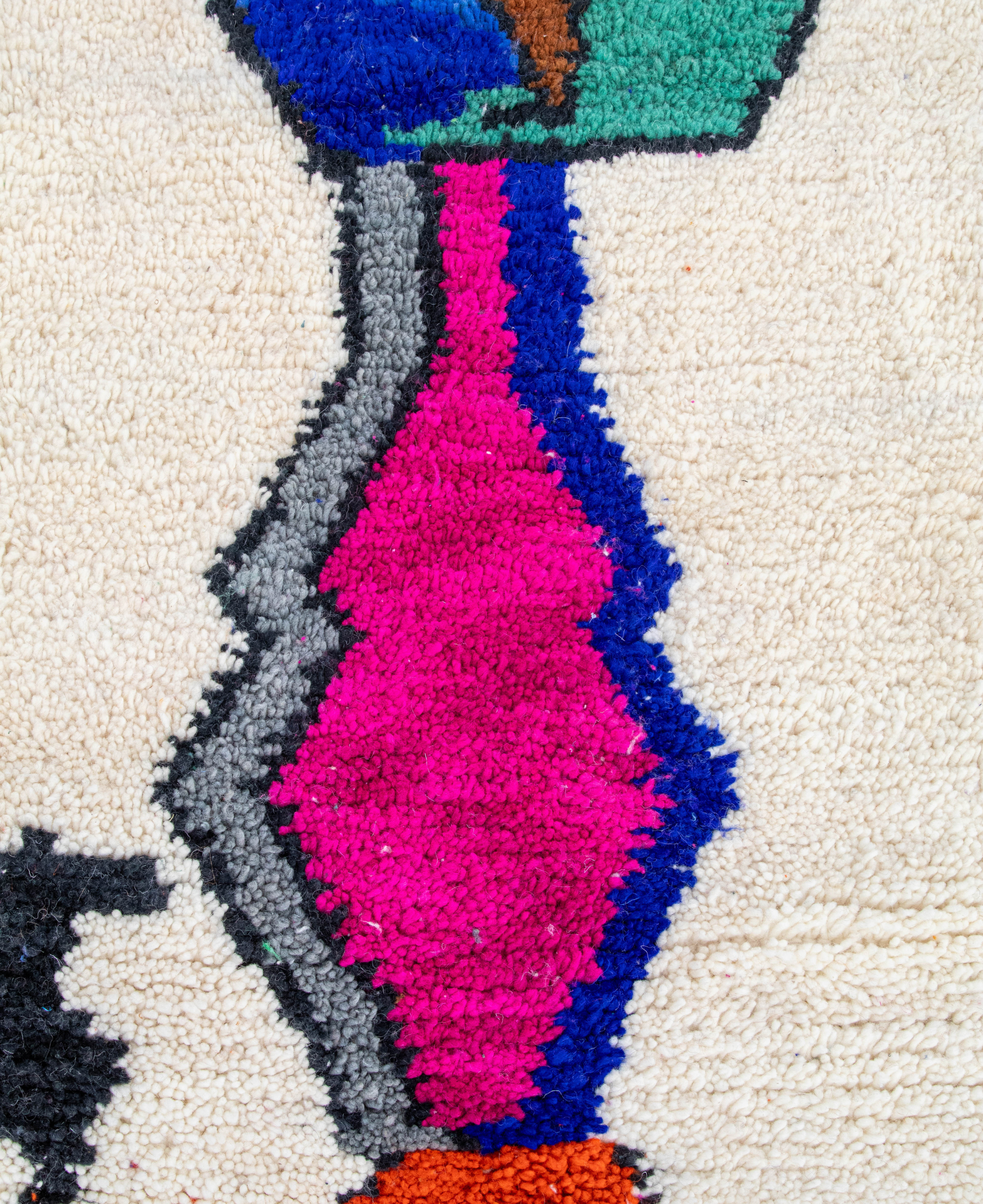 Moroccan Berber Beni Ourain Rug
