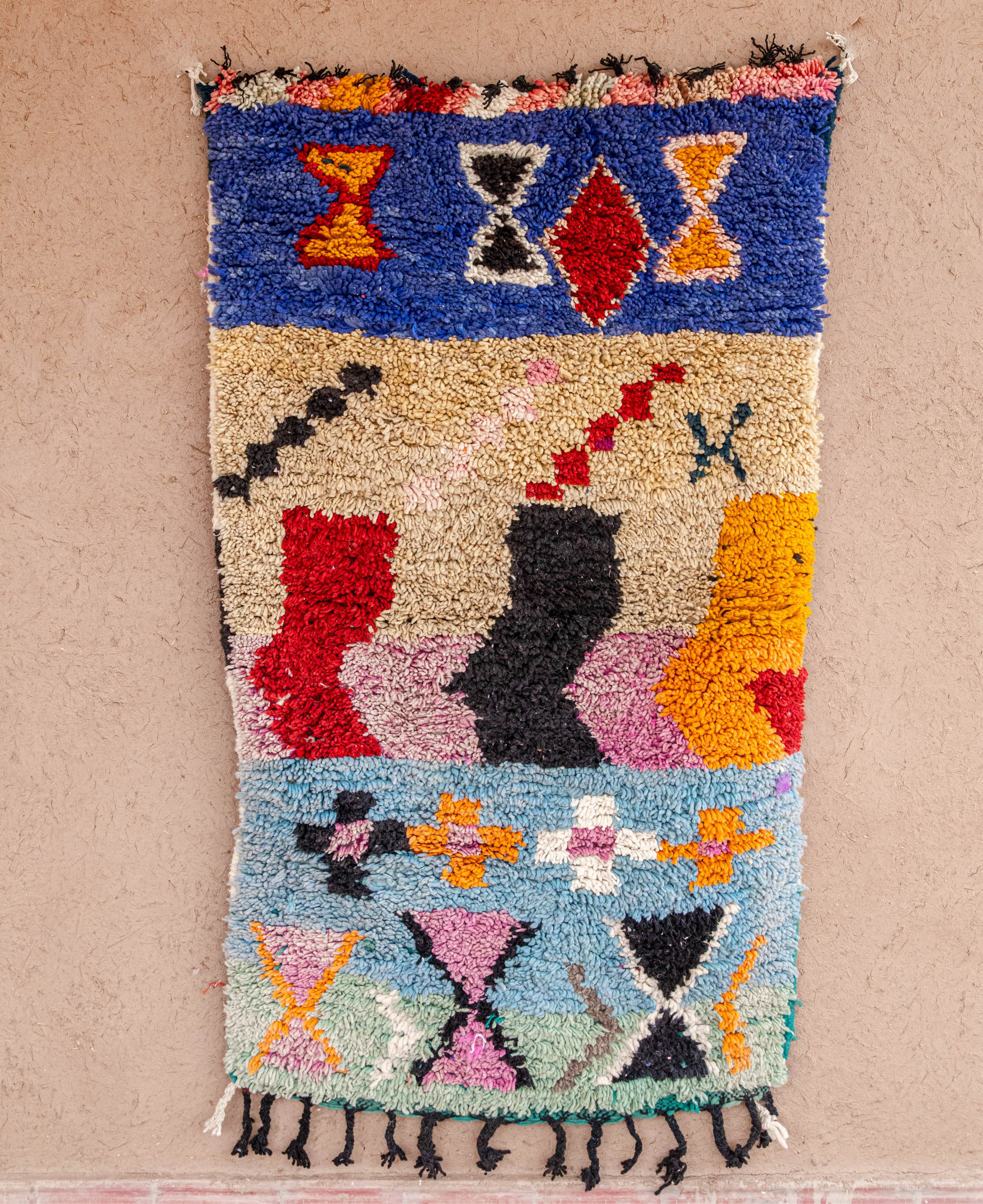 Moroccan Berber Beni Ourain Rug