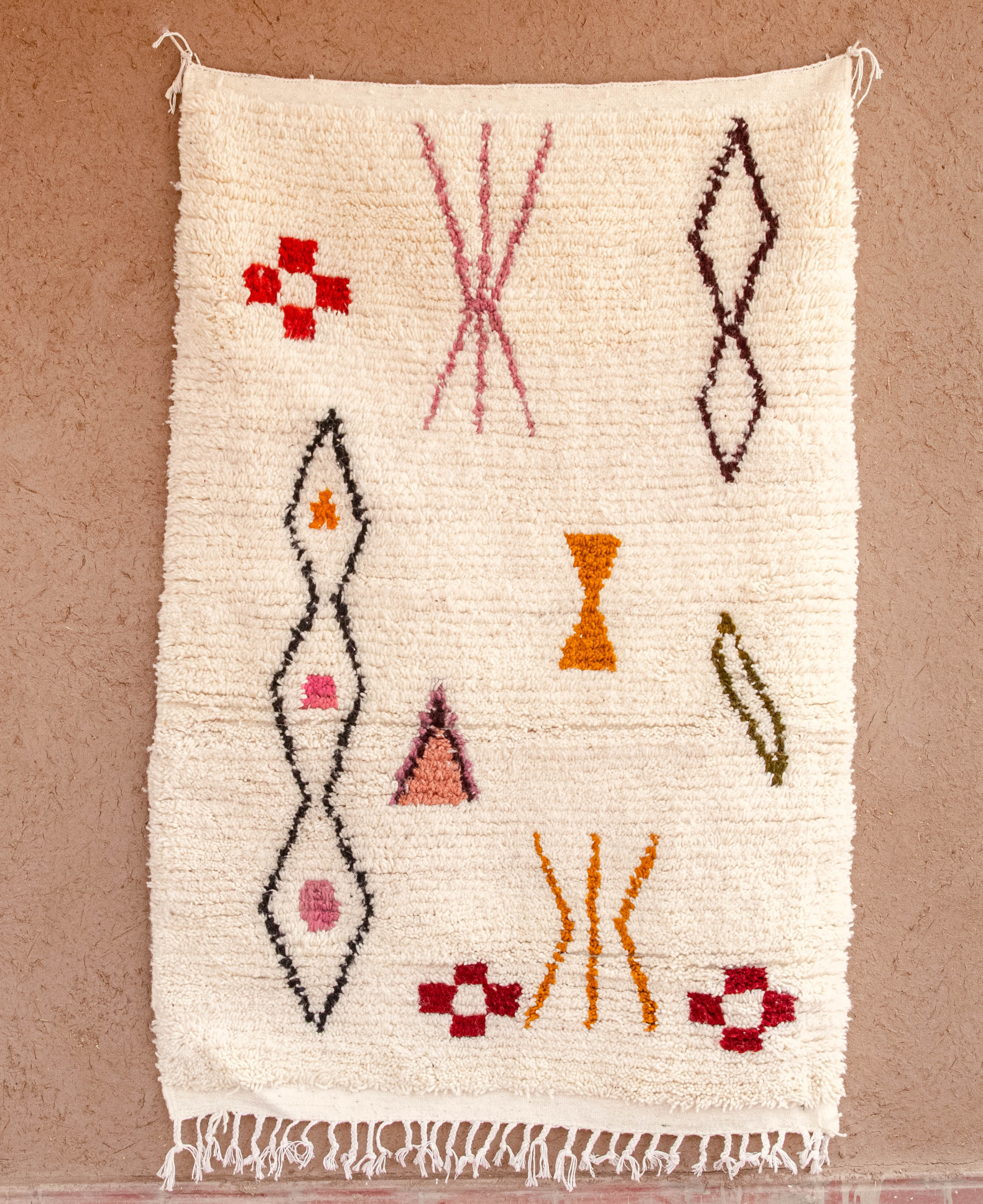 Moroccan Berber Beni Ourain Rug