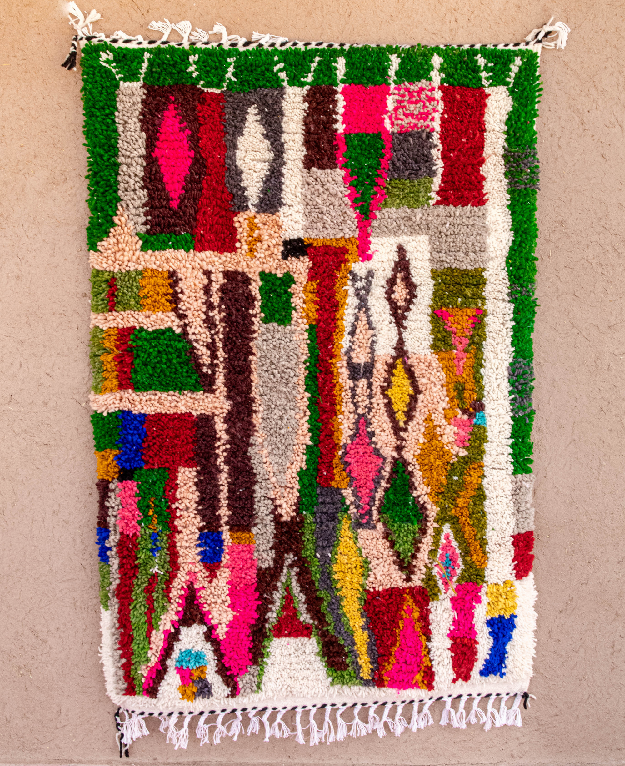 Moroccan Berber Beni Ourain Rug