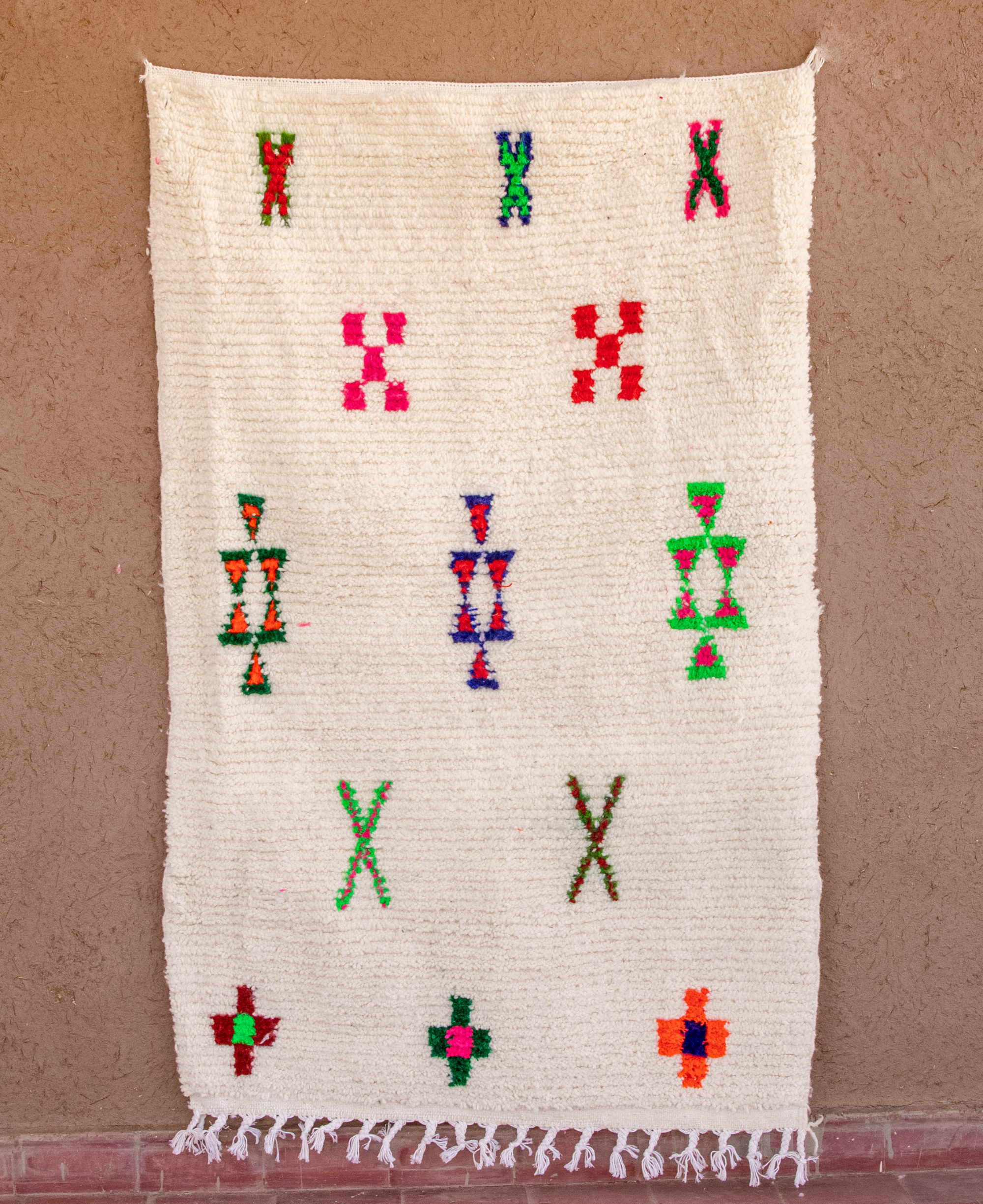 Moroccan Berber Beni Ourain Rug