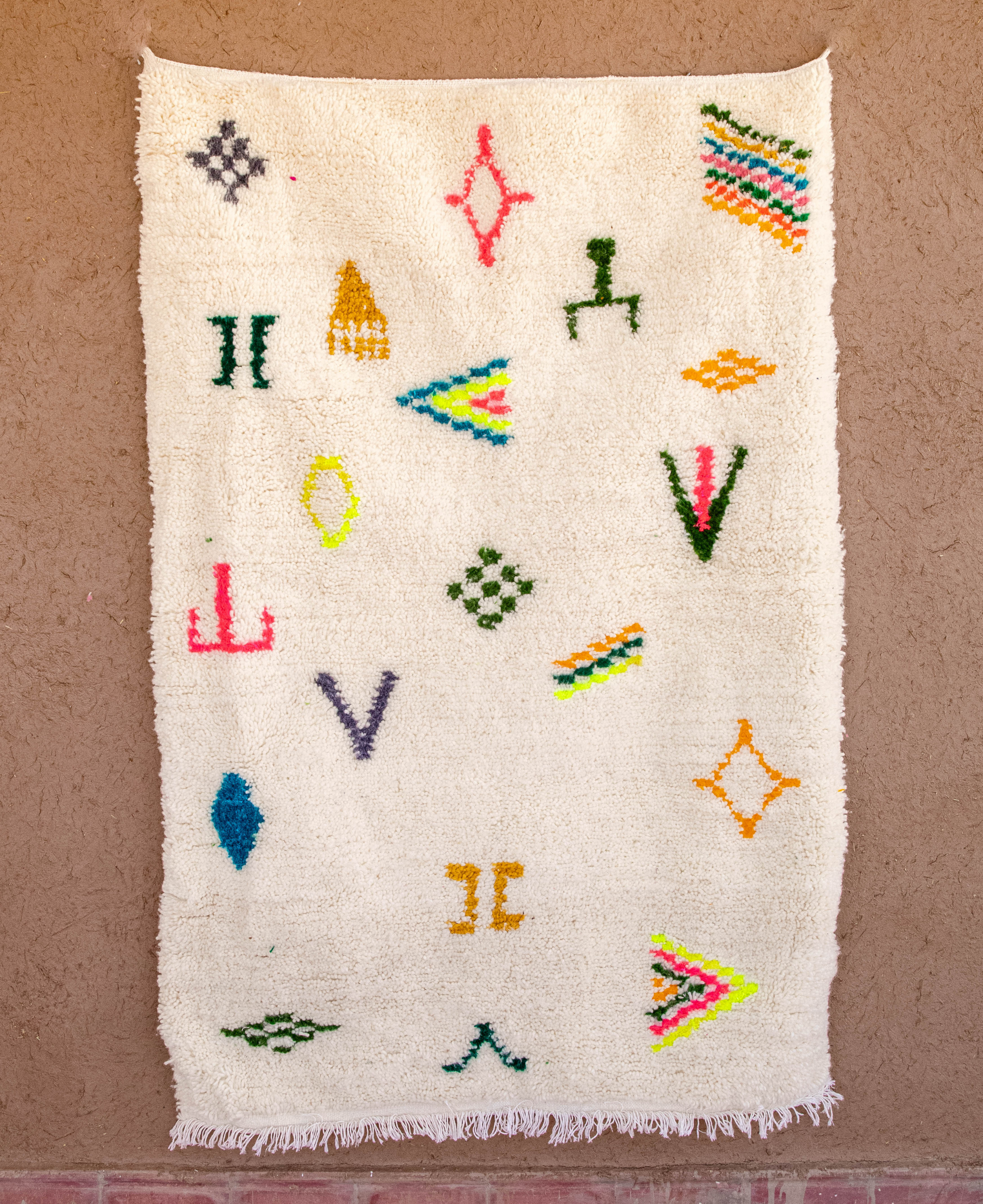 Moroccan Berber Beni Ourain Rug