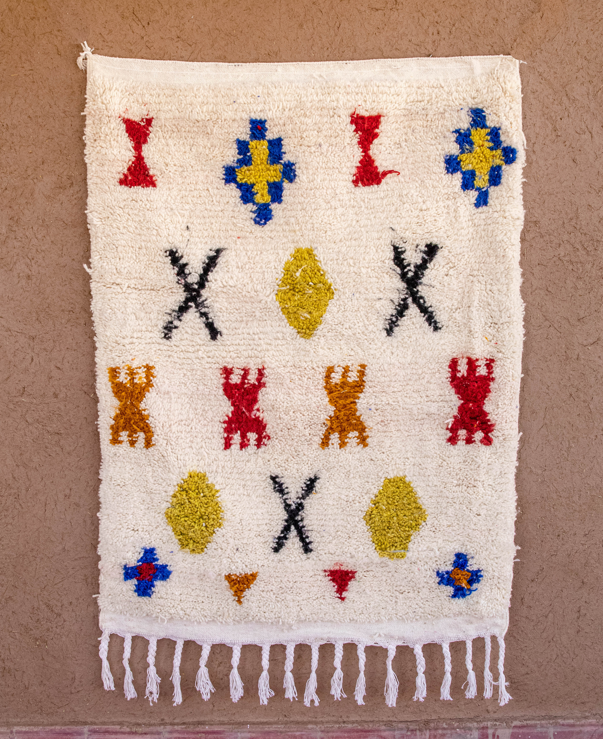 Moroccan Berber Beni Ourain Rug