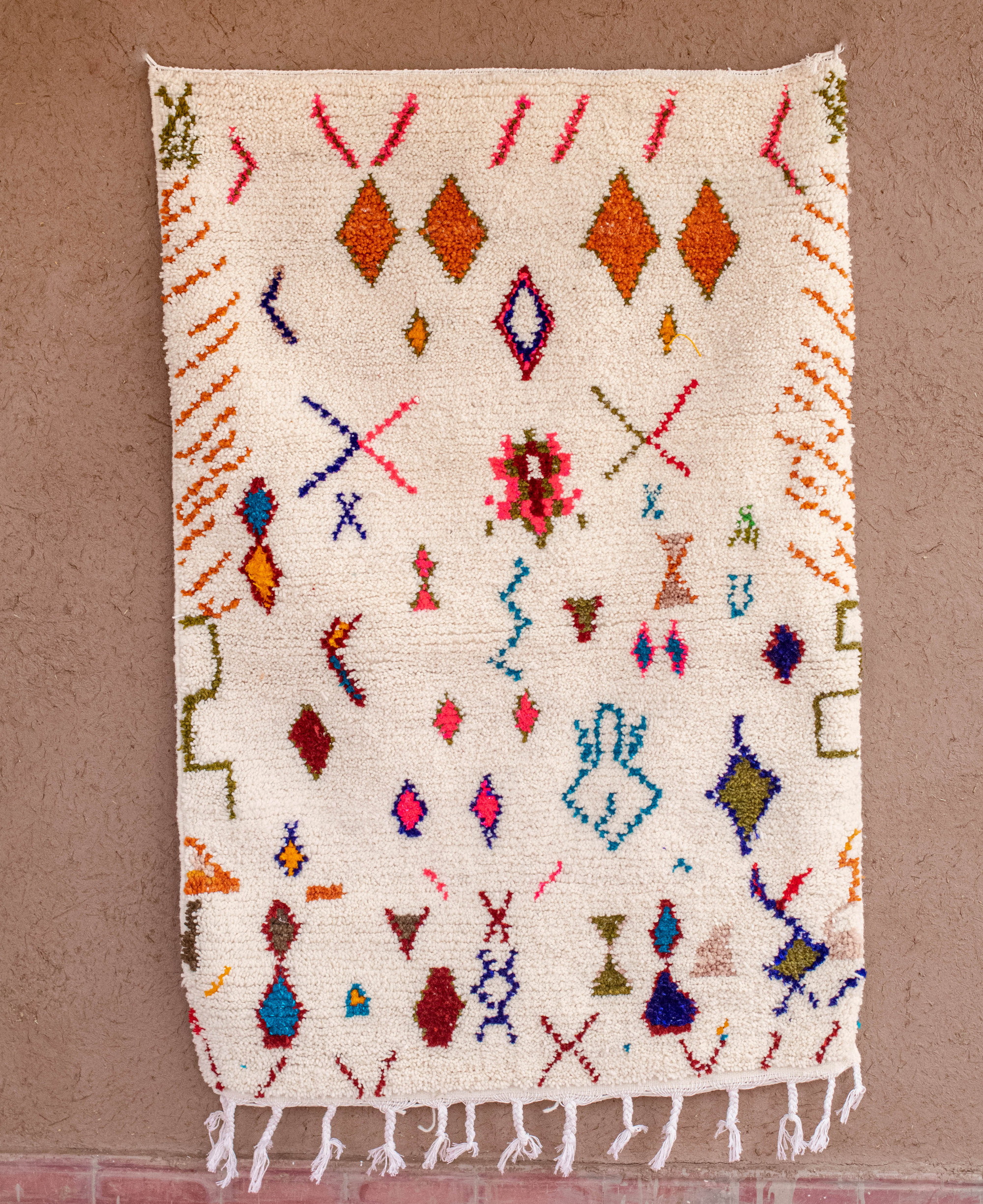 Moroccan Berber Beni Ourain Rug