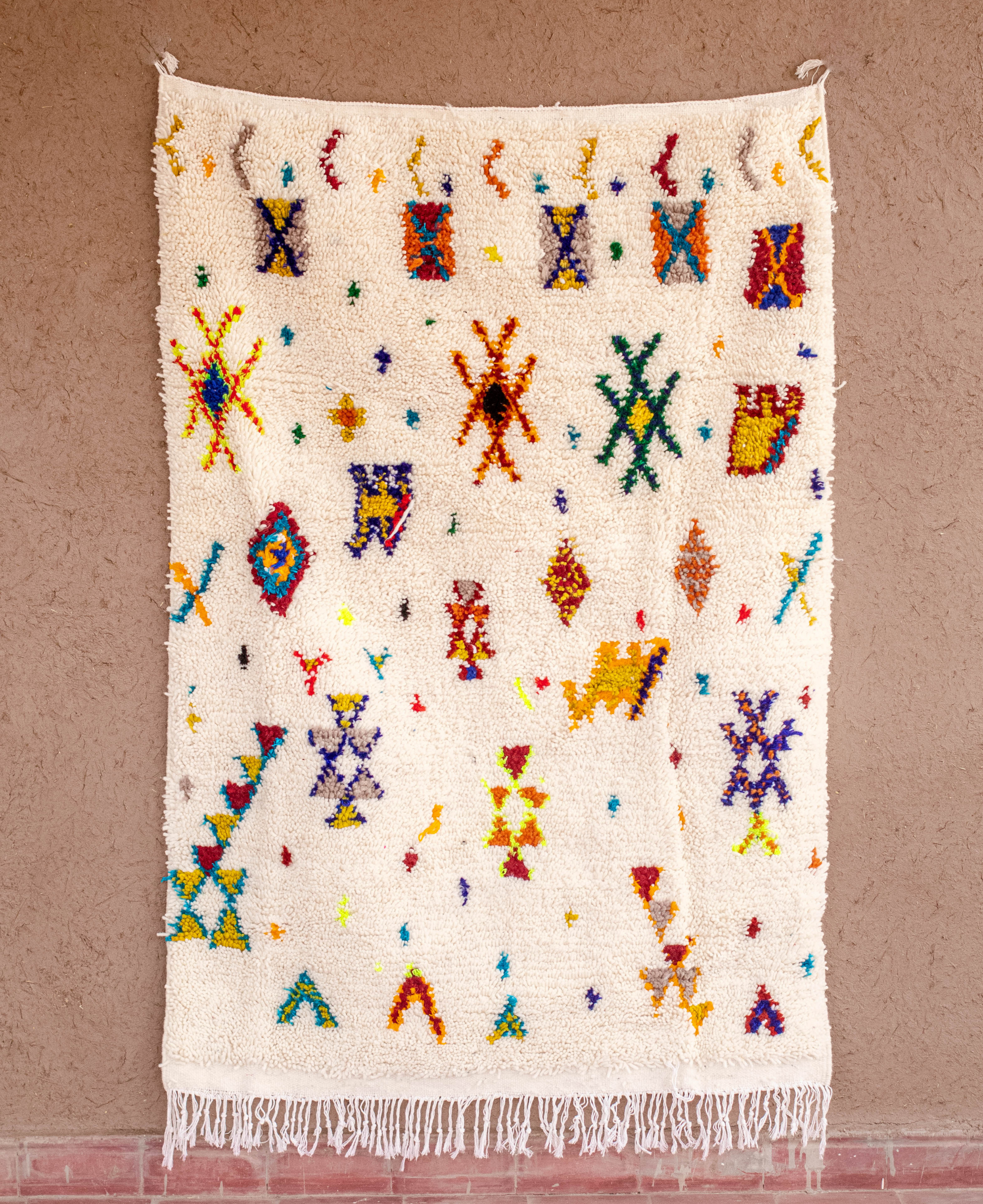 Moroccan Berber Beni Ourain Rug