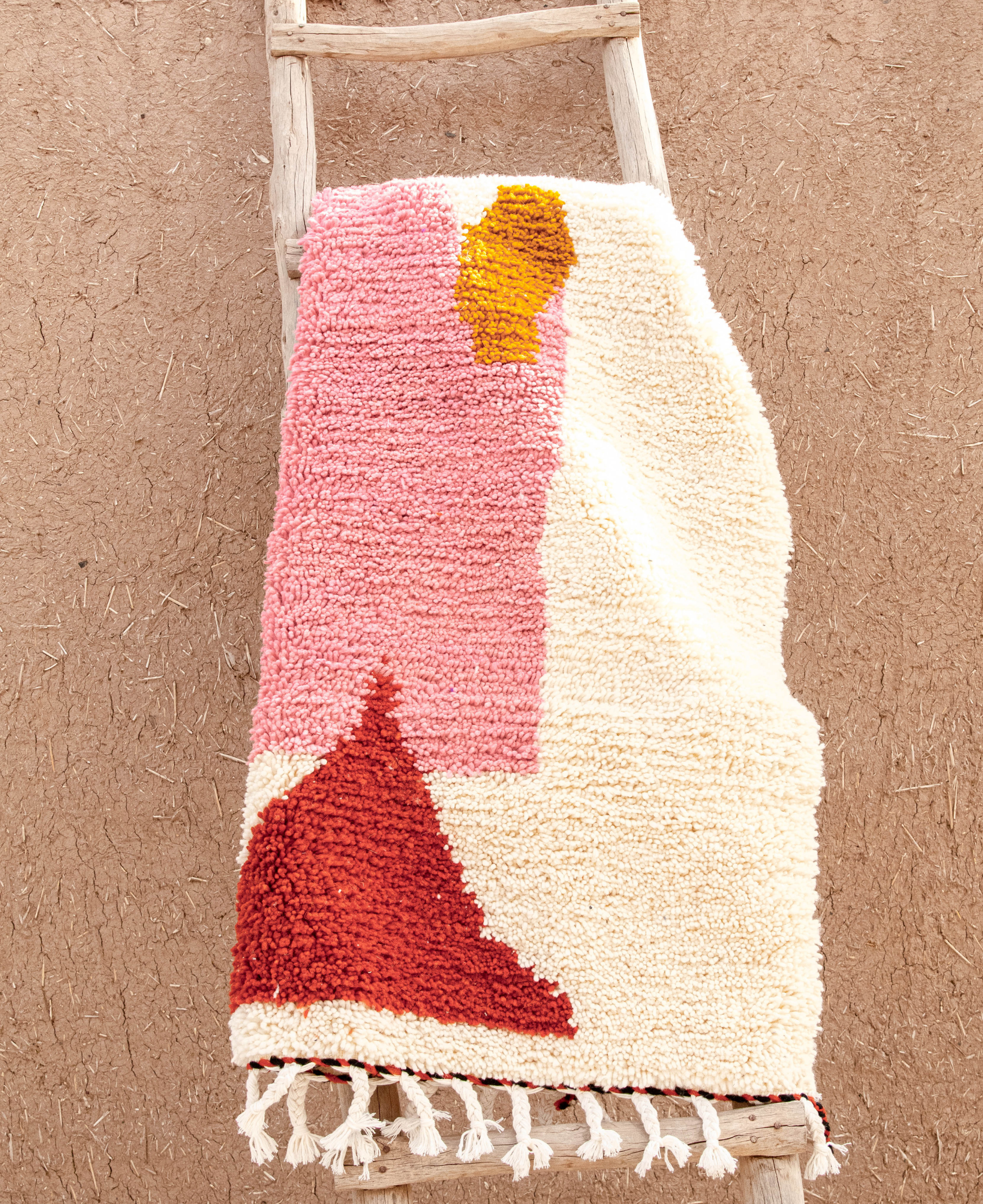 Moroccan Berber Beni Ourain Rug