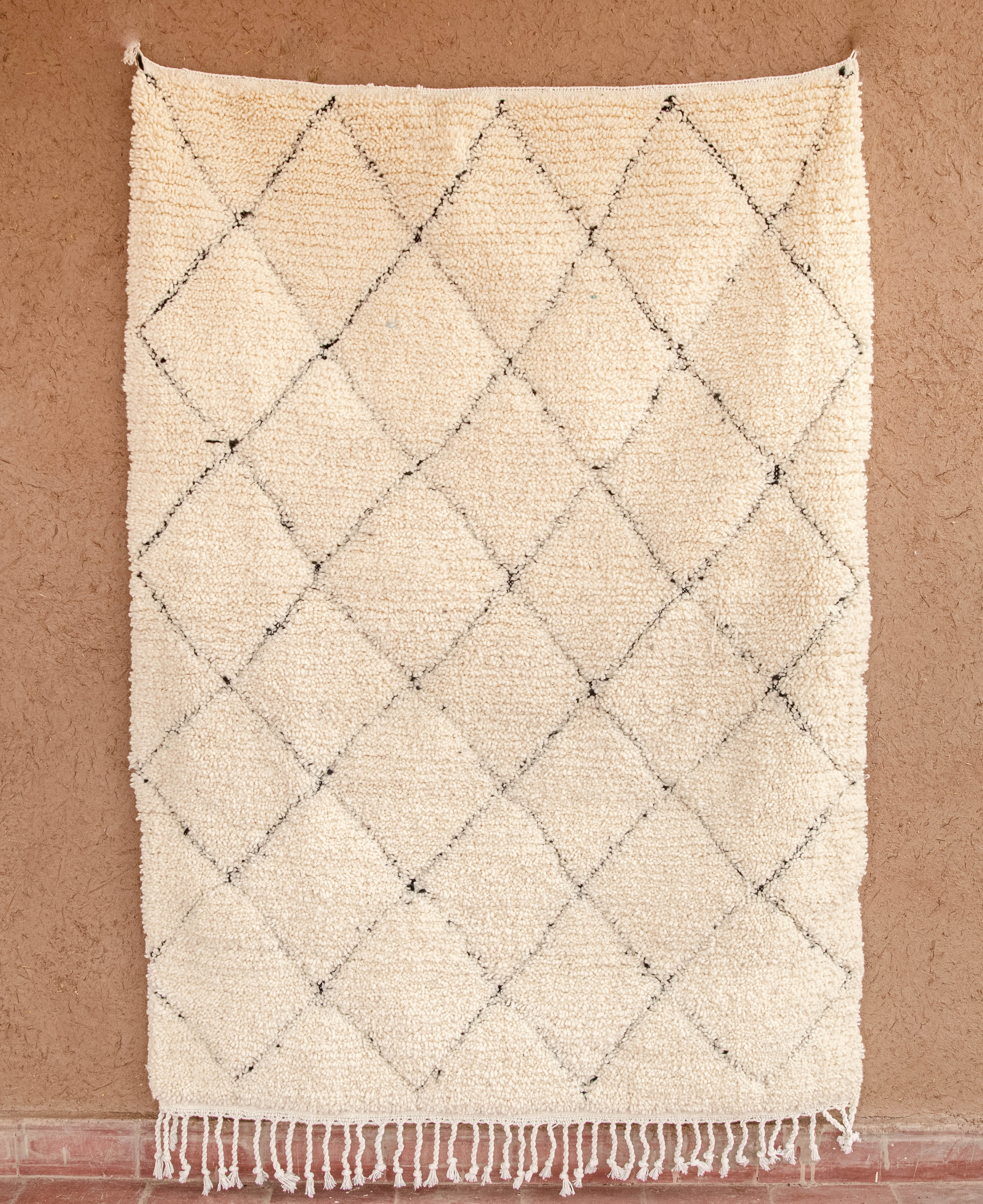 Moroccan Berber Beni Ourain Rug