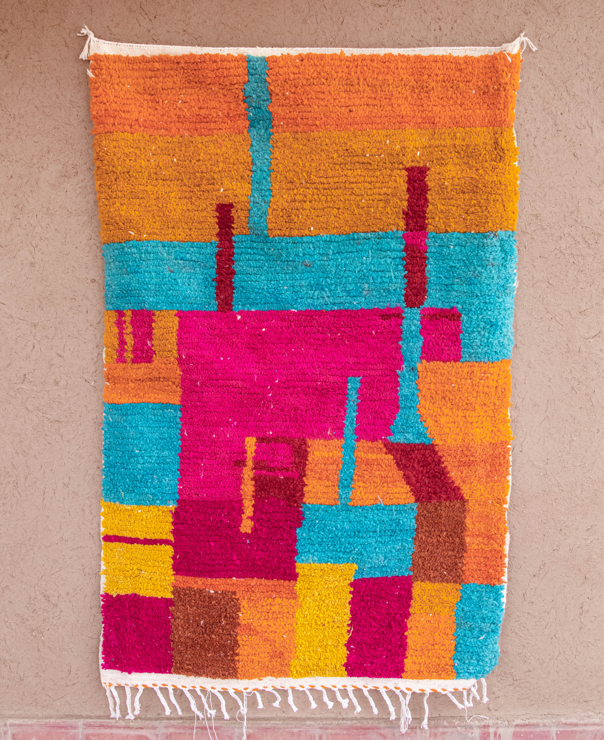 Moroccan Berber Beni Ourain Rug
