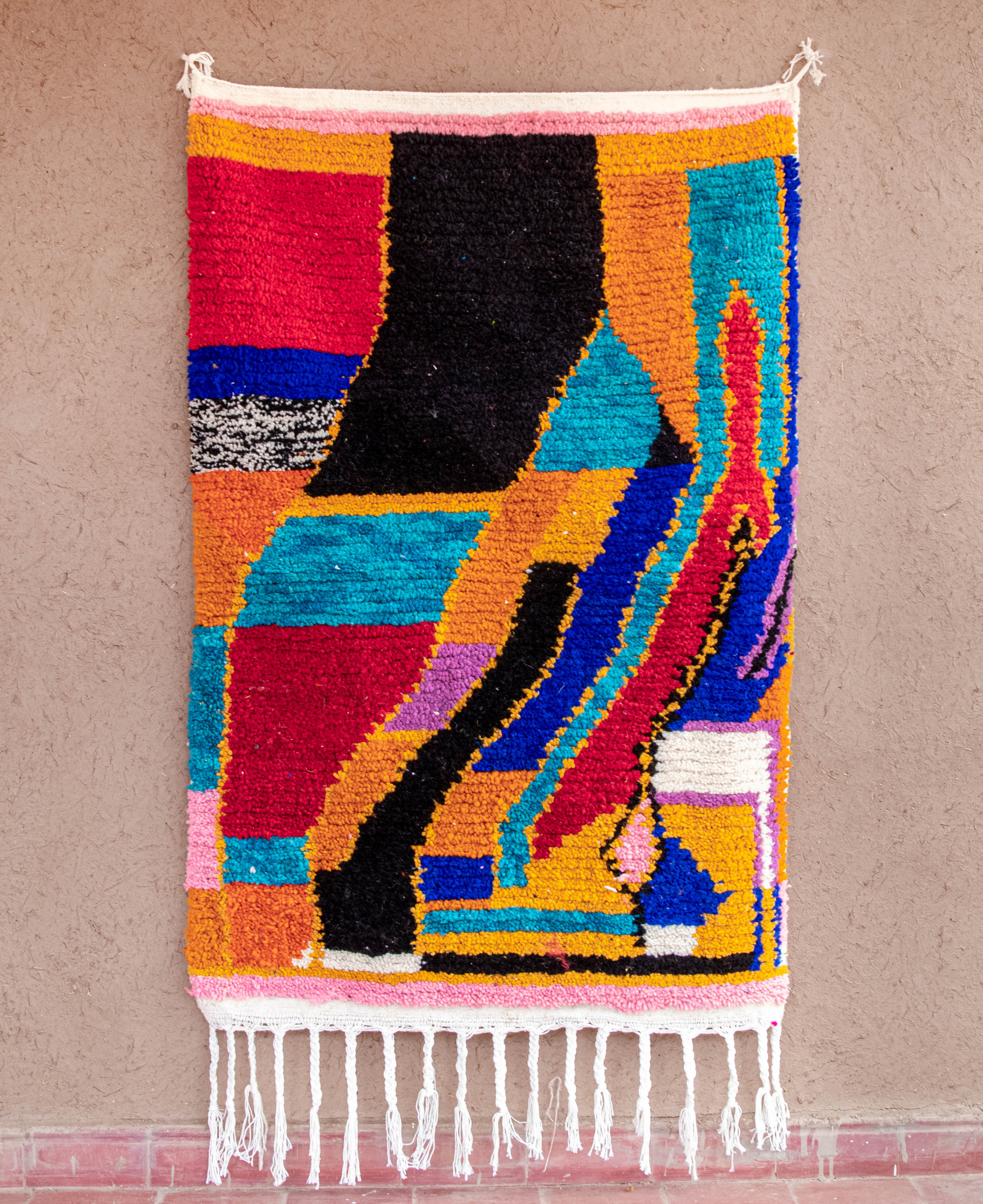 Moroccan Berber Beni Ourain Rug