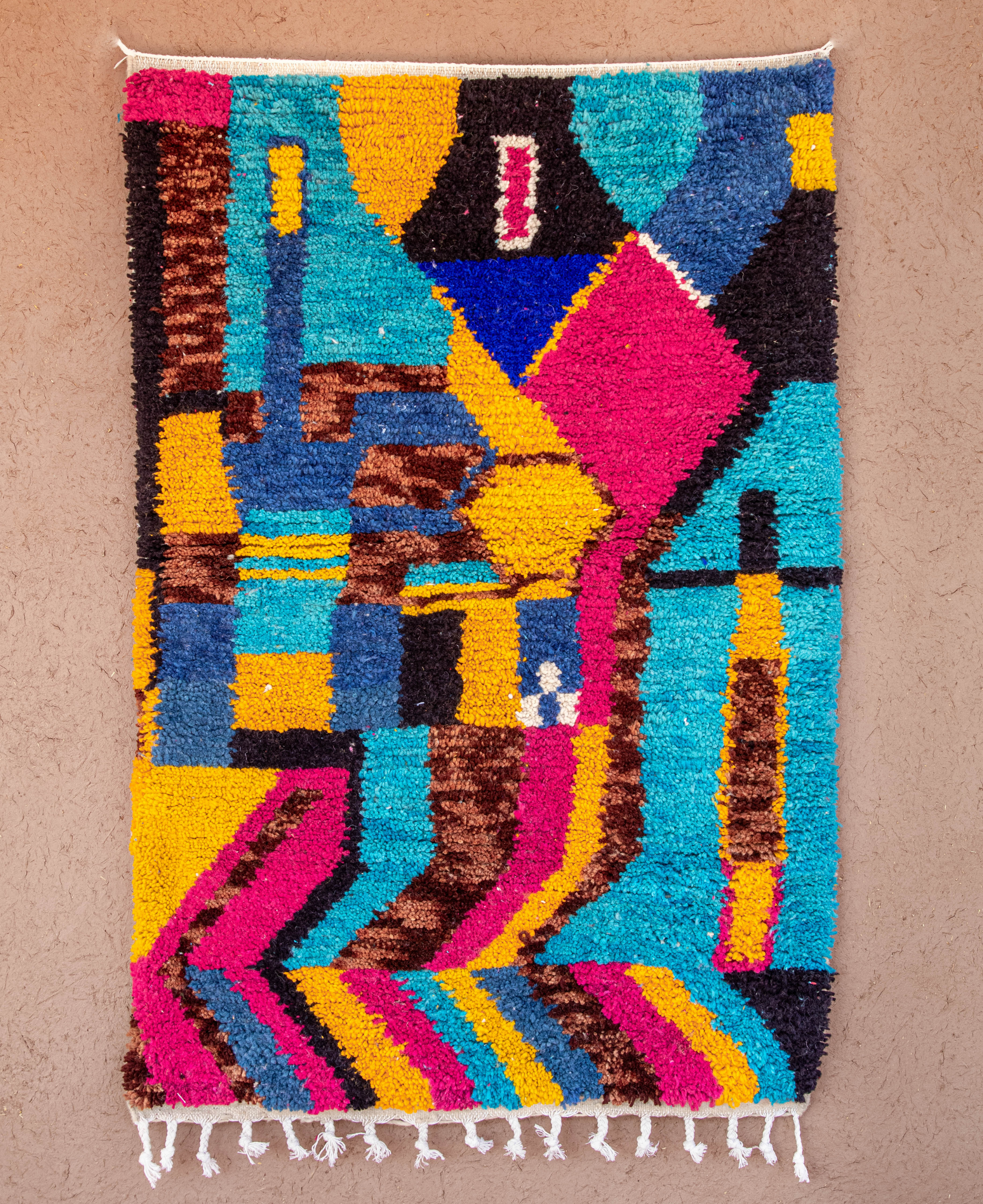 Moroccan Berber Beni Ourain Rug