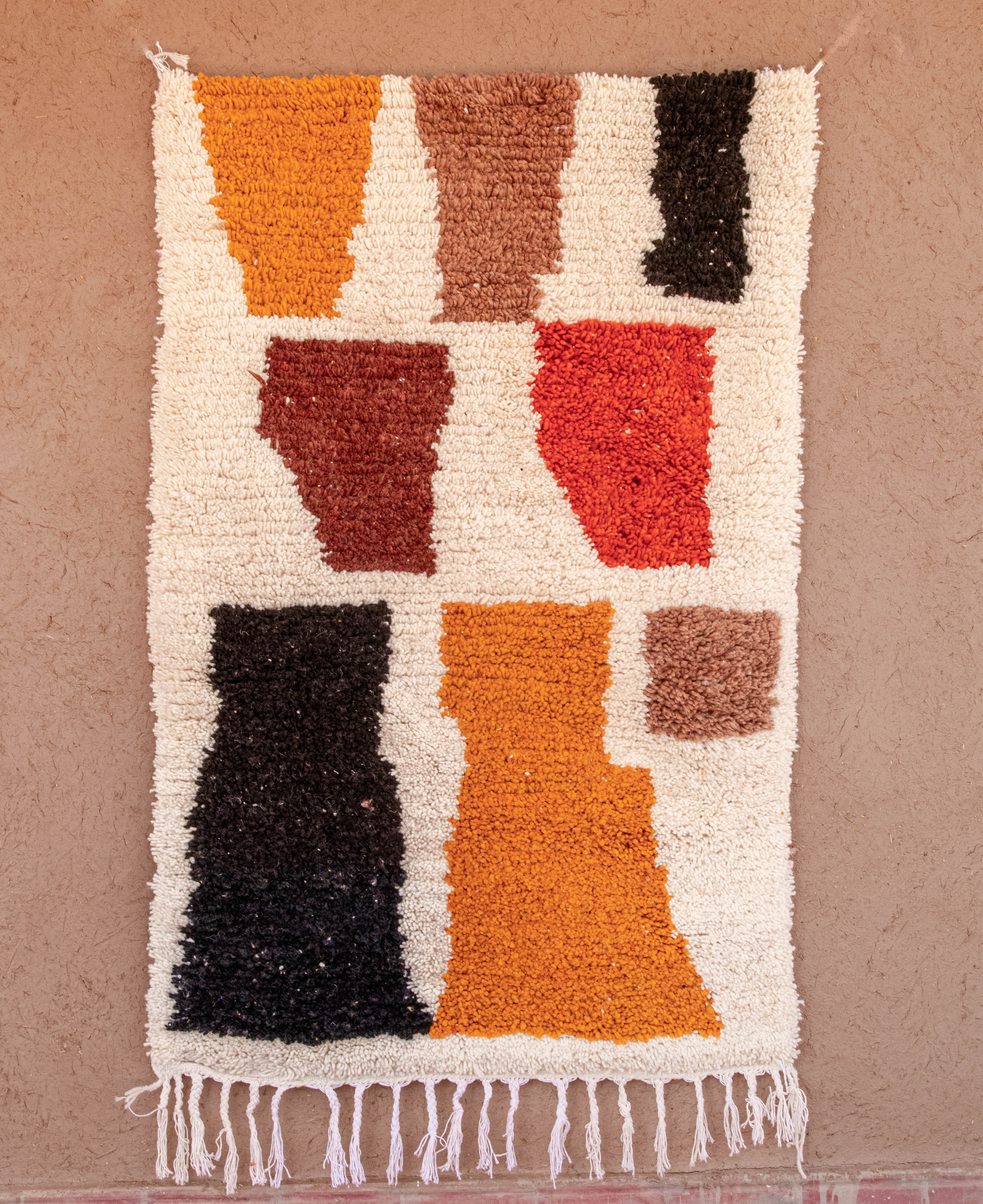 Moroccan Berber Beni Ourain Rug